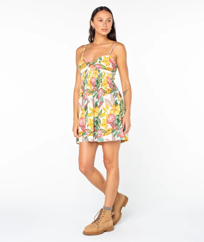 Sunrise Vibes Linen Dress sold by Roxy