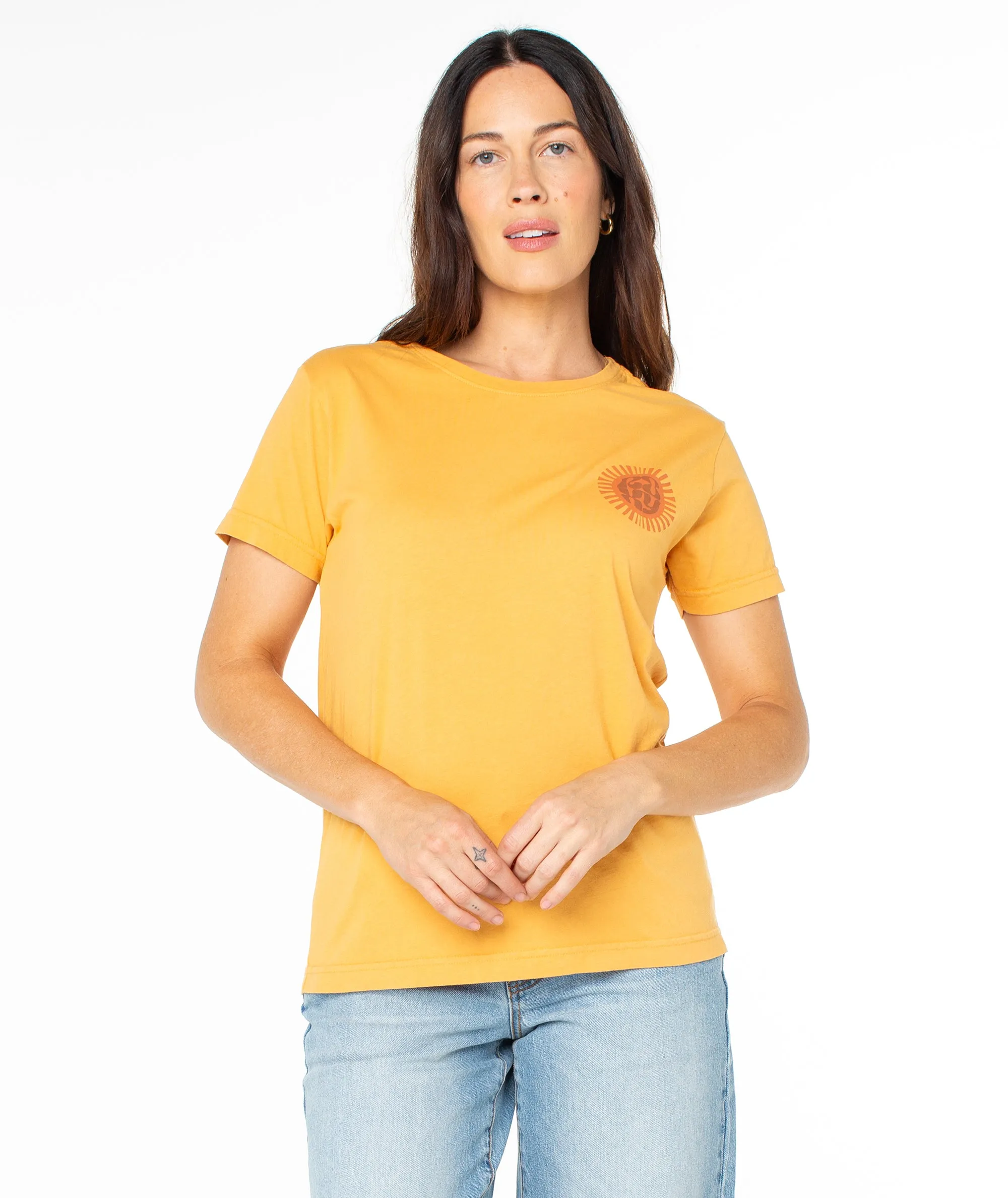 Slow Dive Boyfriend Tee sold by Roxy product image thumbnail 2