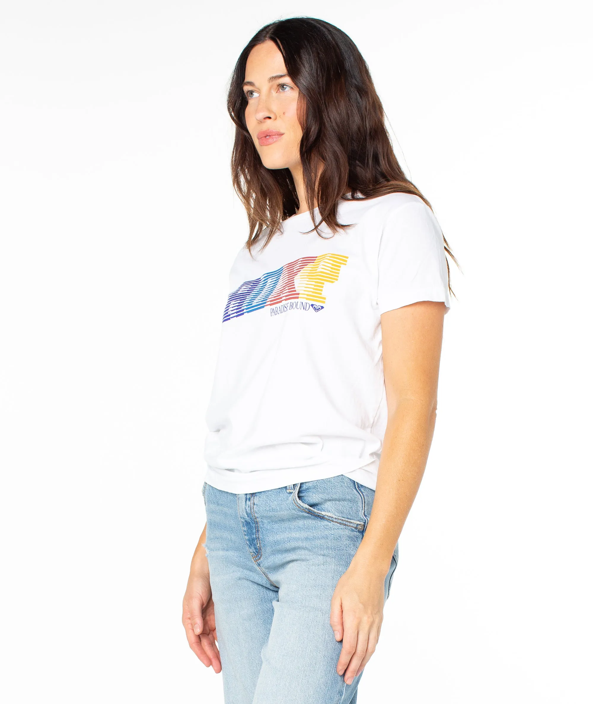 Paradise Bound Boyfriend Tee sold by Roxy product image thumbnail 4
