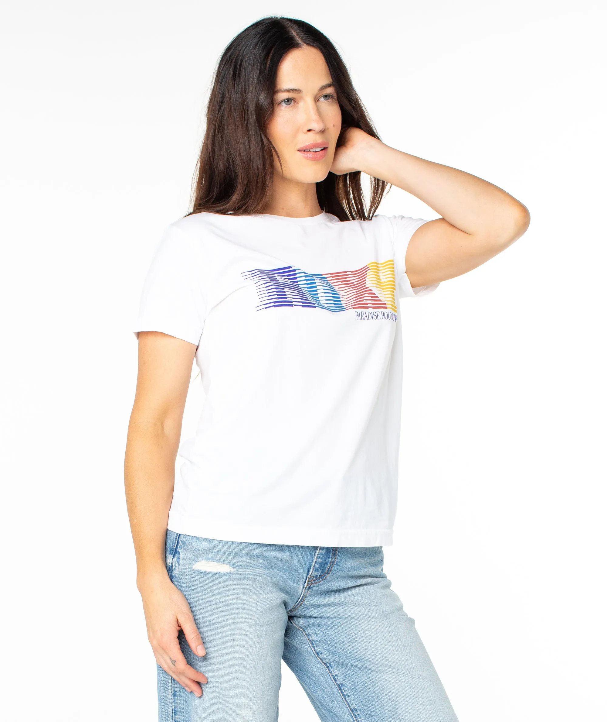 Paradise Bound Boyfriend Tee sold by Roxy product image thumbnail 3