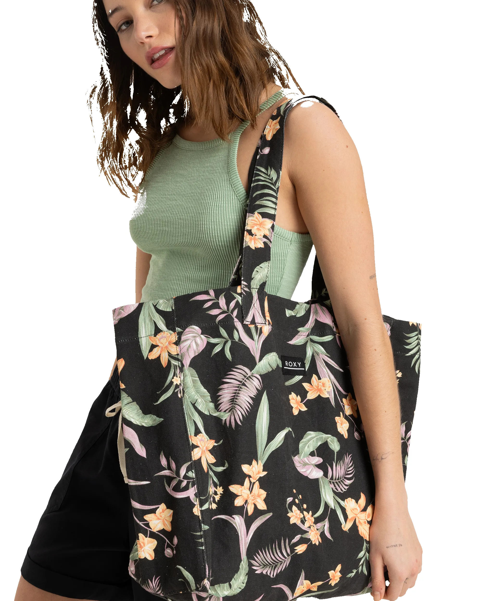 Anti Bad Vibes Tote Bag sold by Roxy product image thumbnail 5