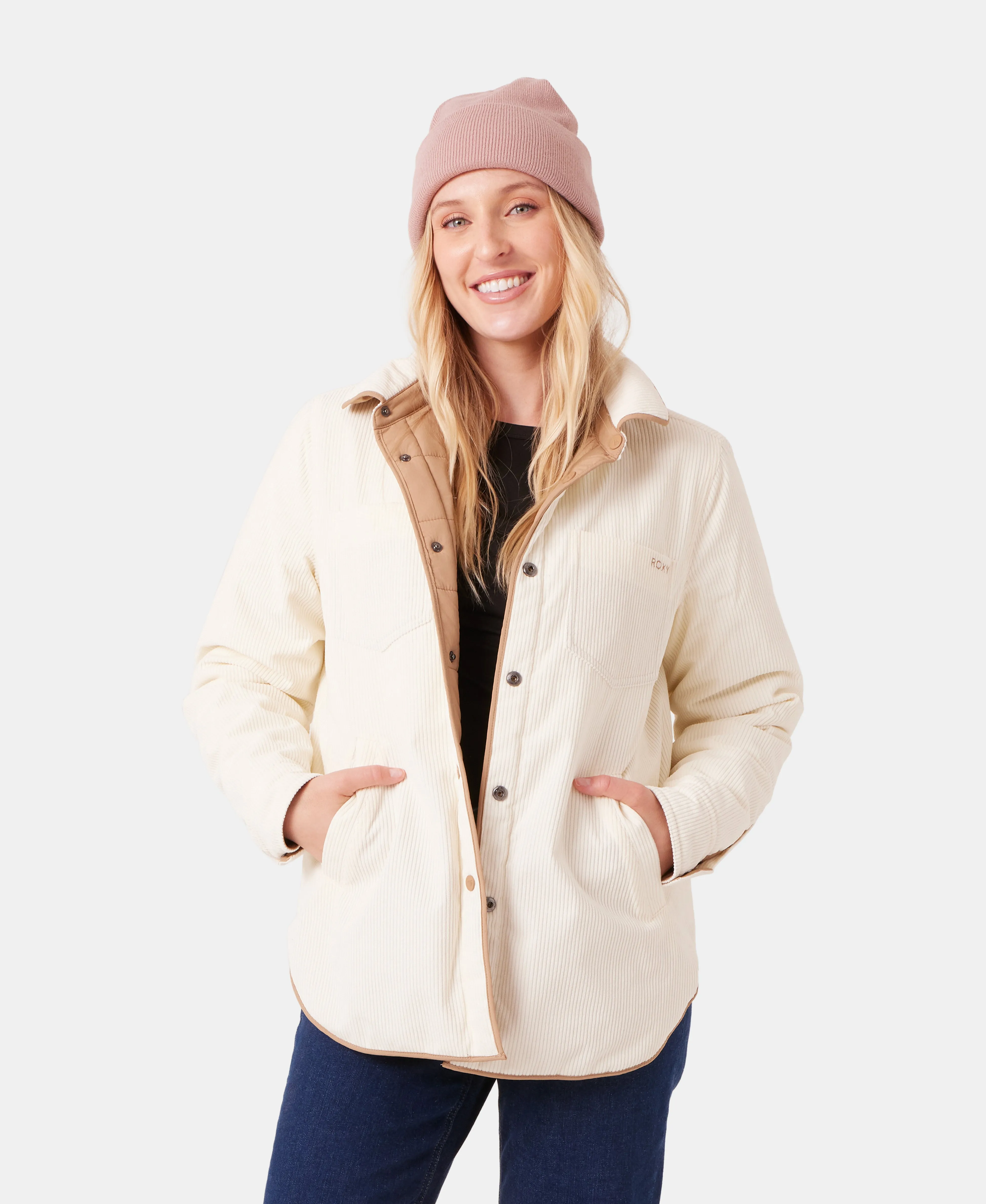 Alpine Quilted Shacket sold by Roxy product image thumbnail 4
