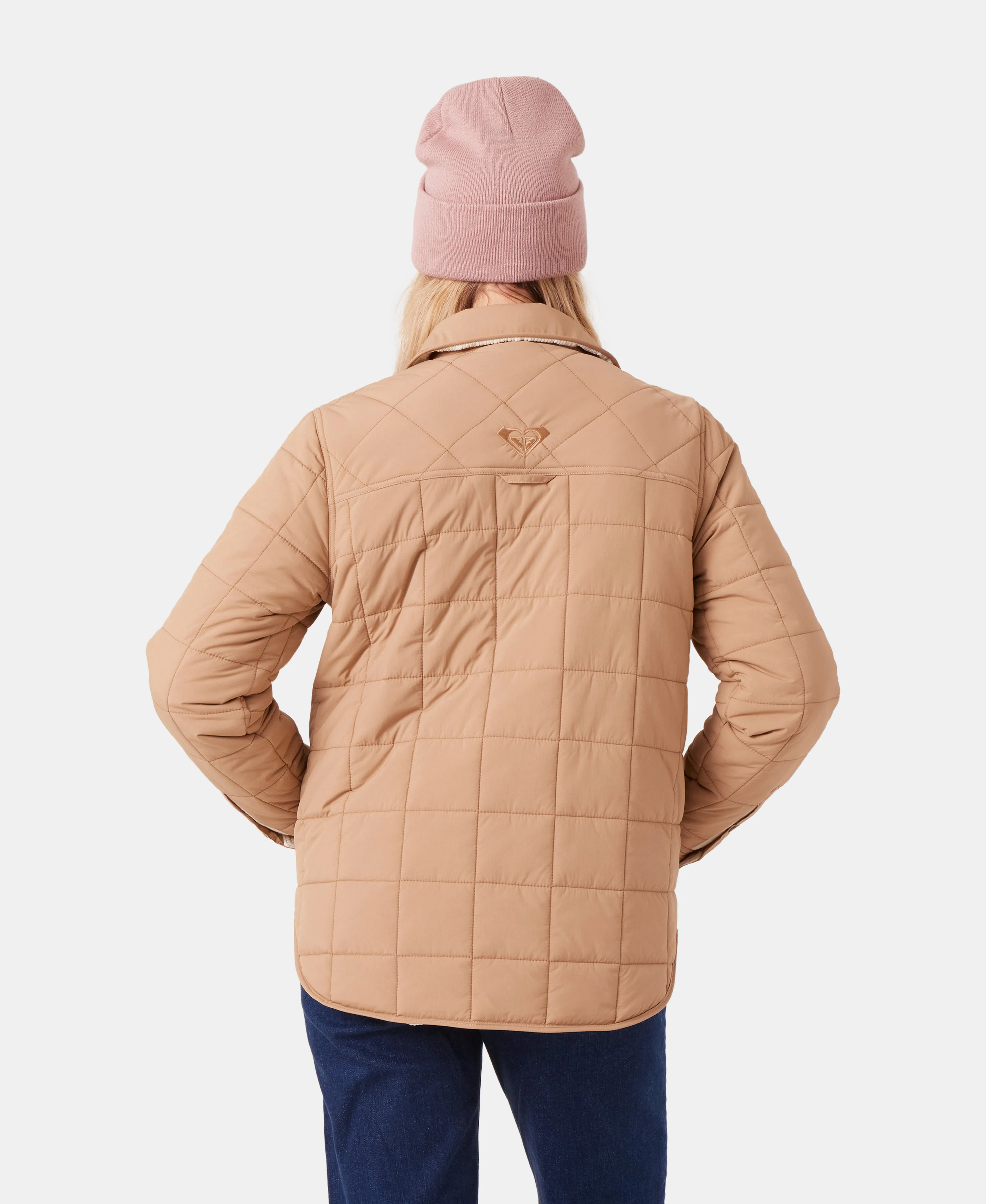 Alpine Quilted Shacket sold by Roxy product image thumbnail 2