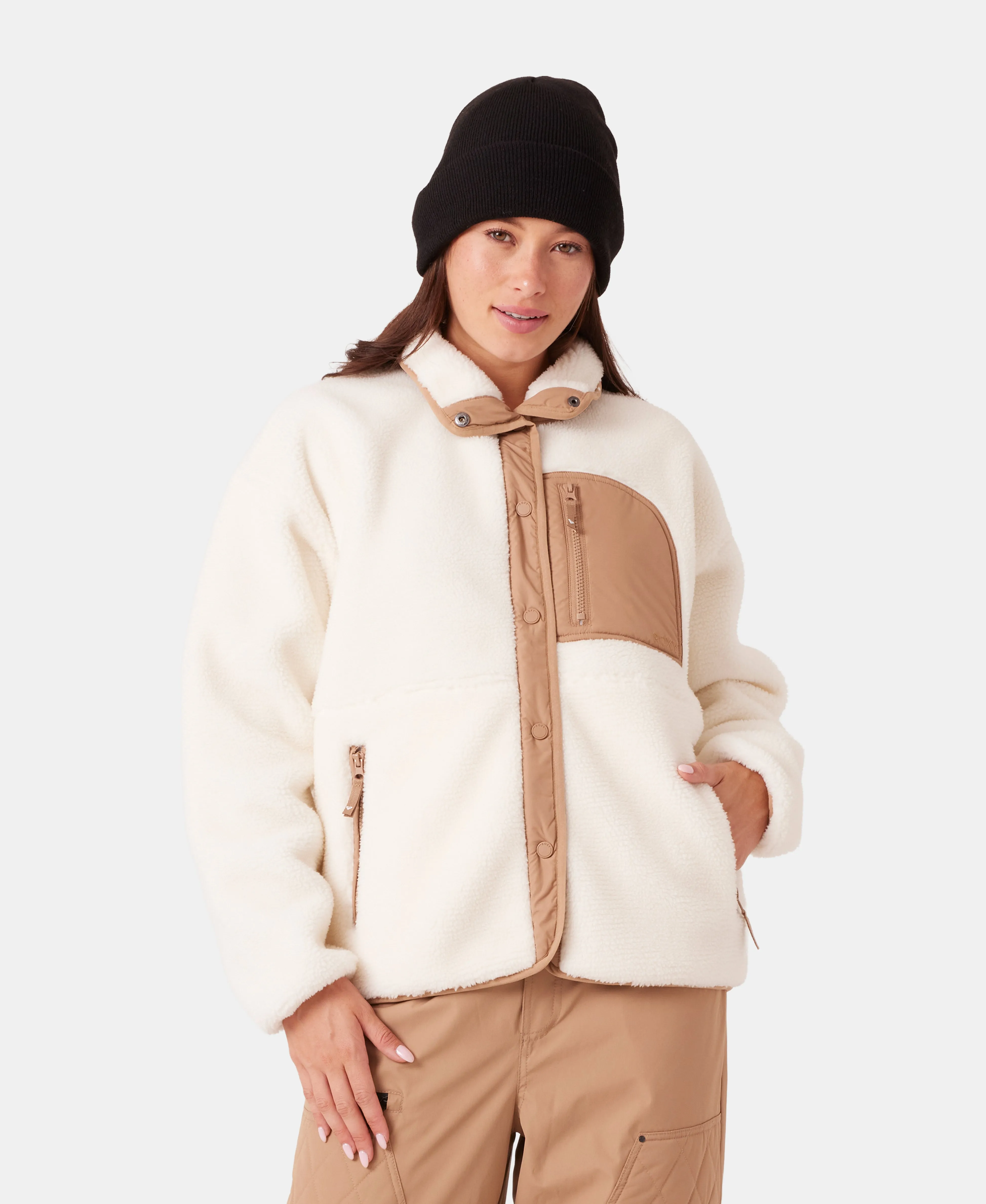 Axel Bonded Sherpa Jacket sold by Roxy product image thumbnail 5