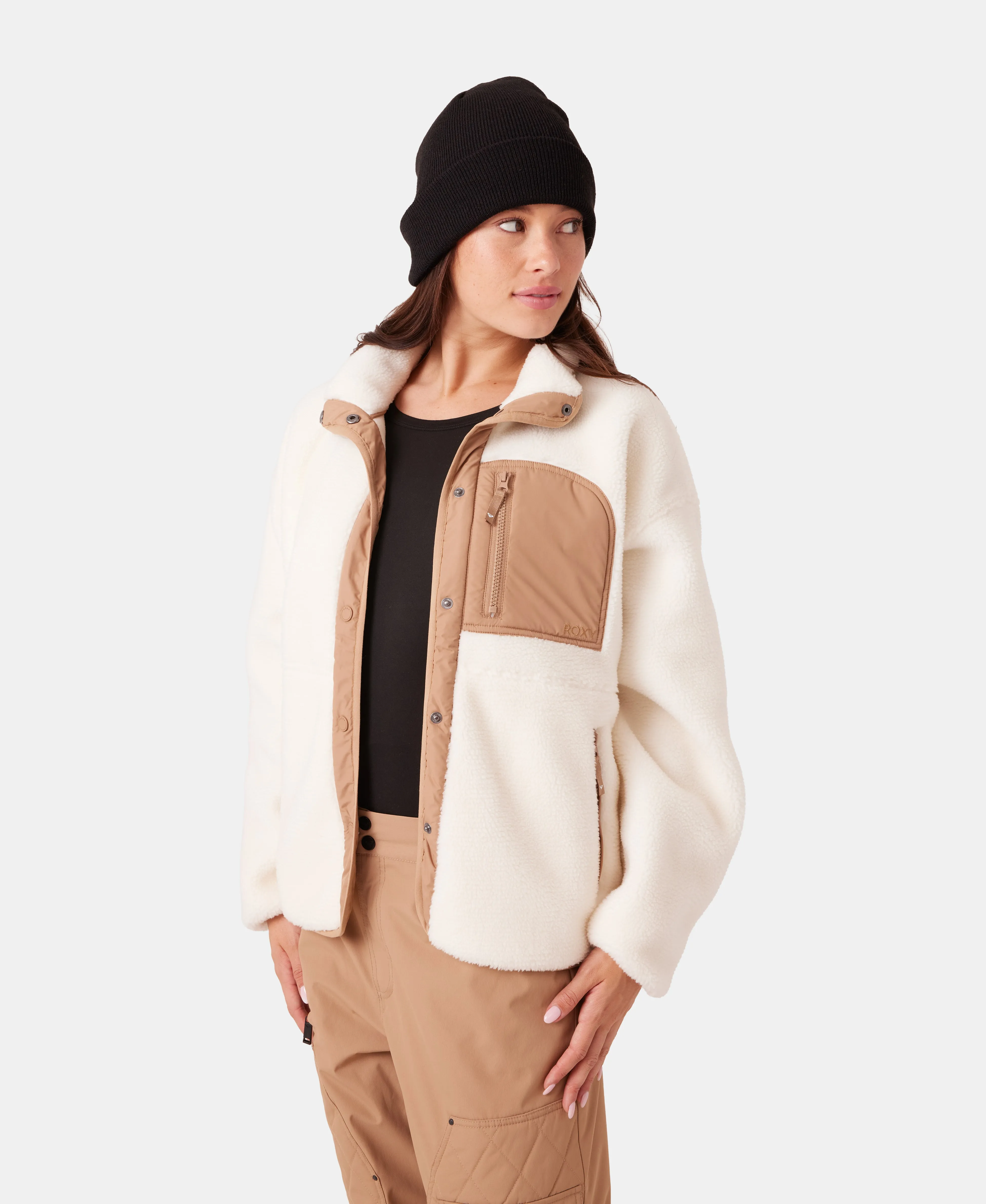Axel Bonded Sherpa Jacket sold by Roxy product image thumbnail 4