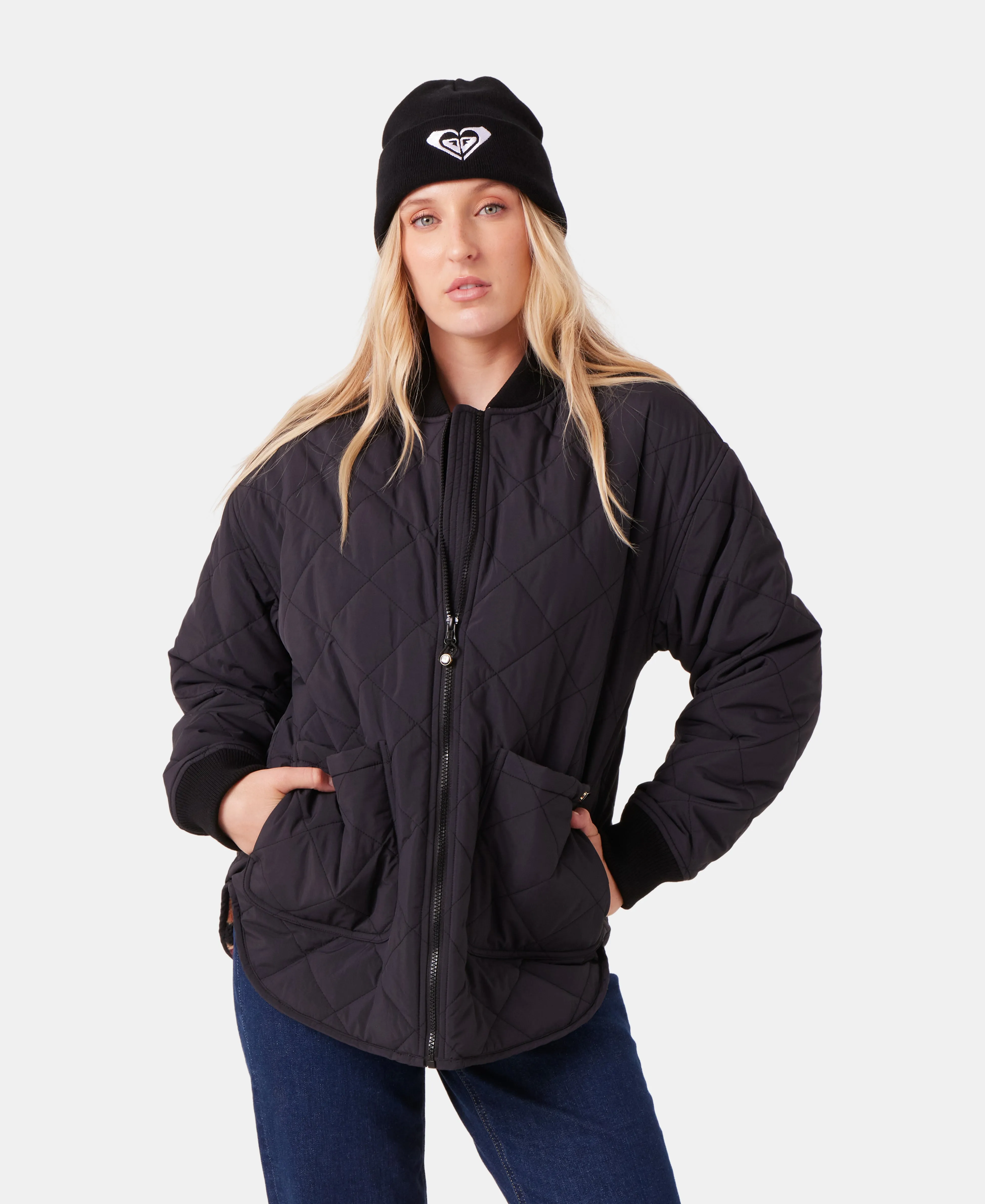Aurora Quilted Bomber sold by Roxy