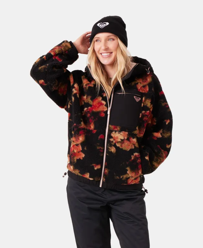 Everest Hooded Sherpa Jacket sold by Roxy