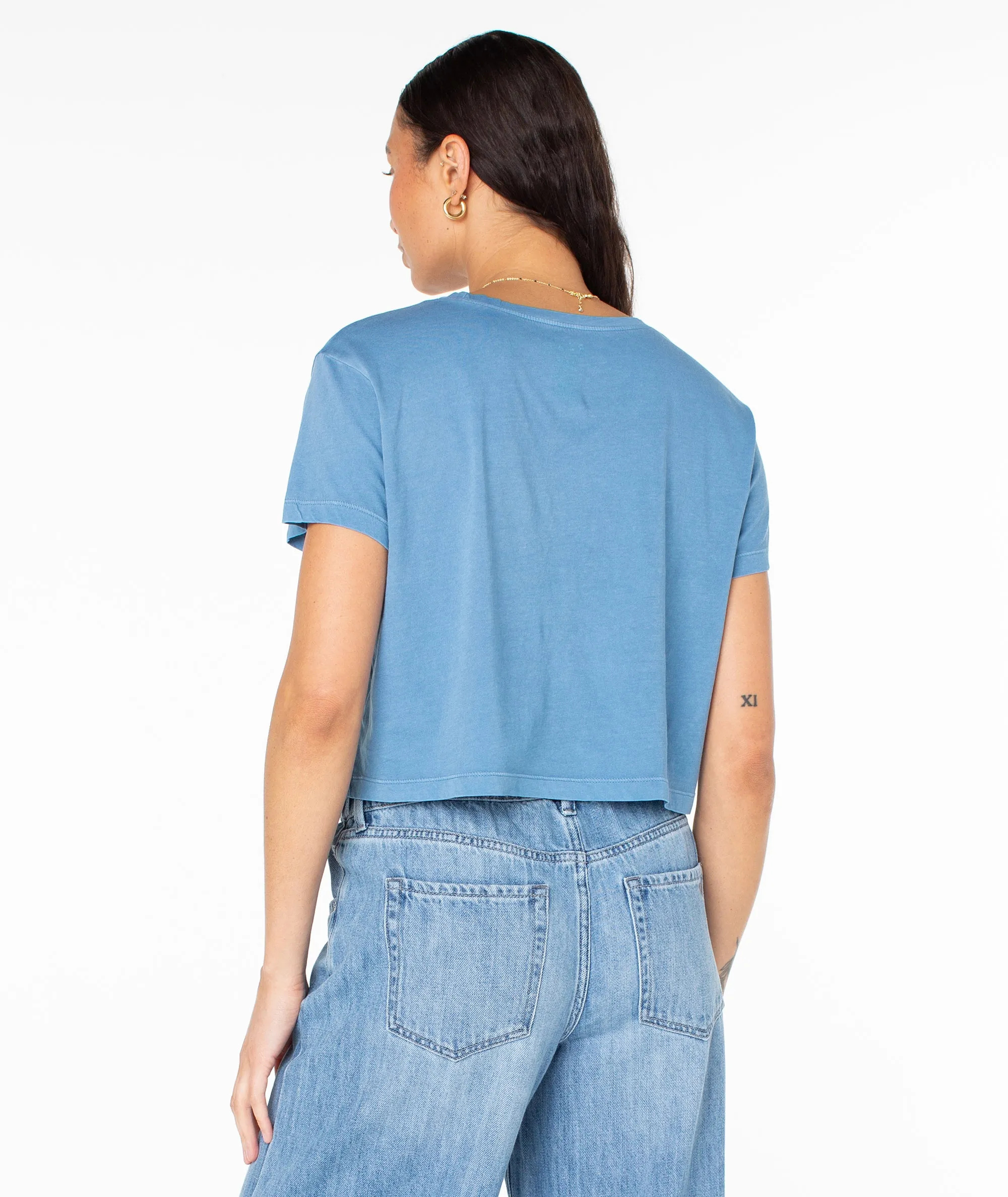 Swell Day Cropped Boxy Tee sold by Roxy product image thumbnail 3