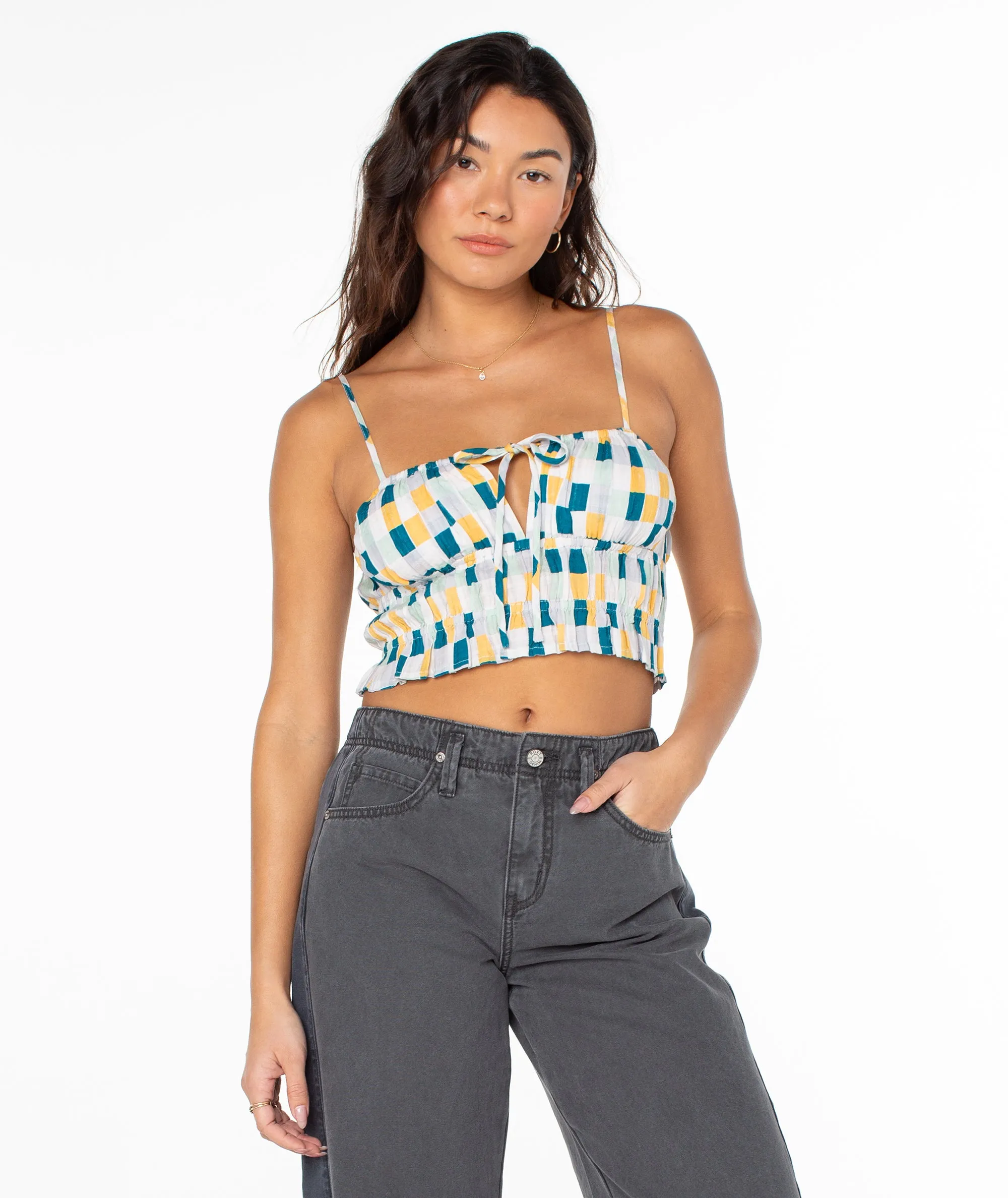 Sunset Mist II Top sold by Roxy