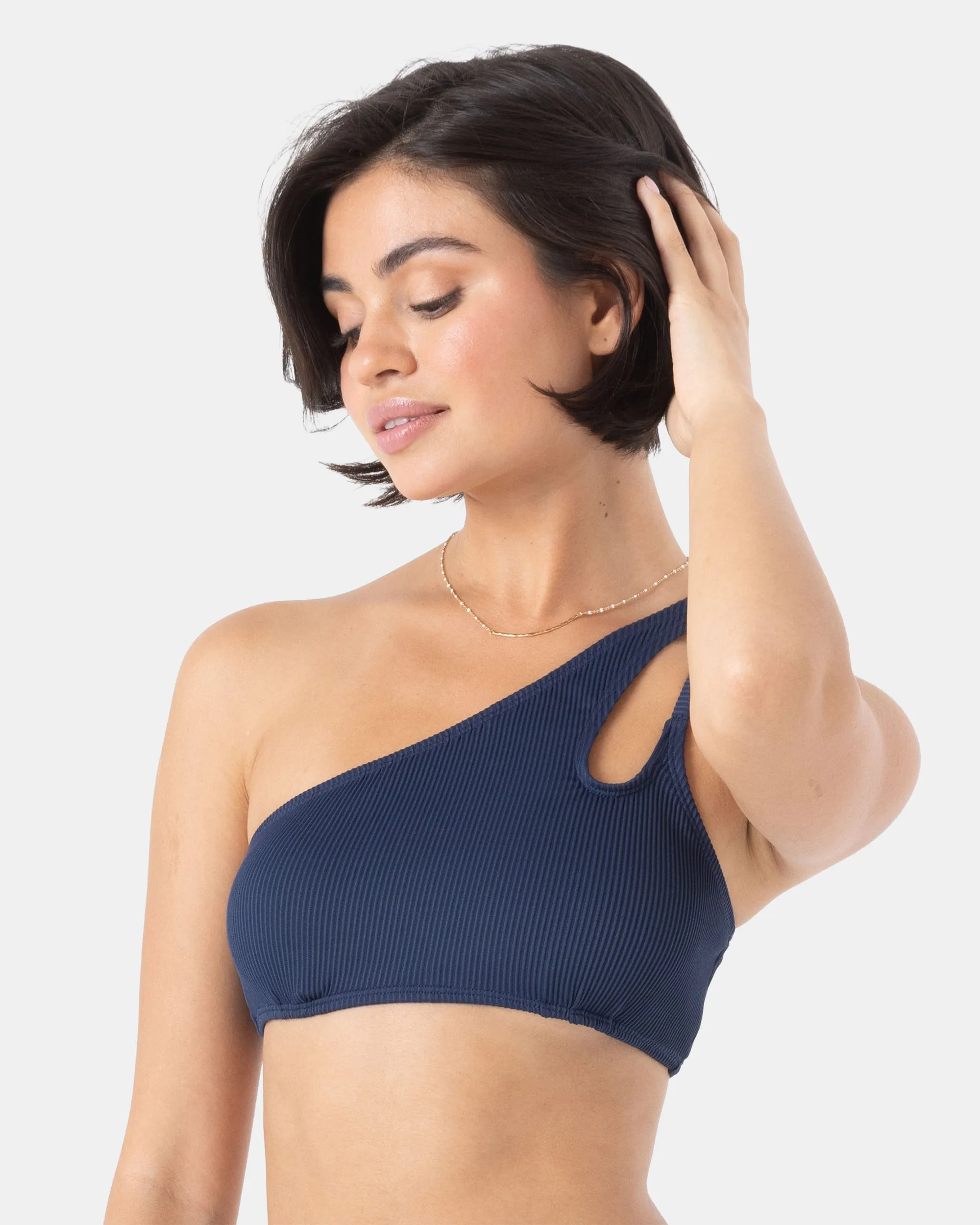 Rib Roxy Love Asymmetrical Bralette Bikini Top sold by Roxy product image thumbnail 4