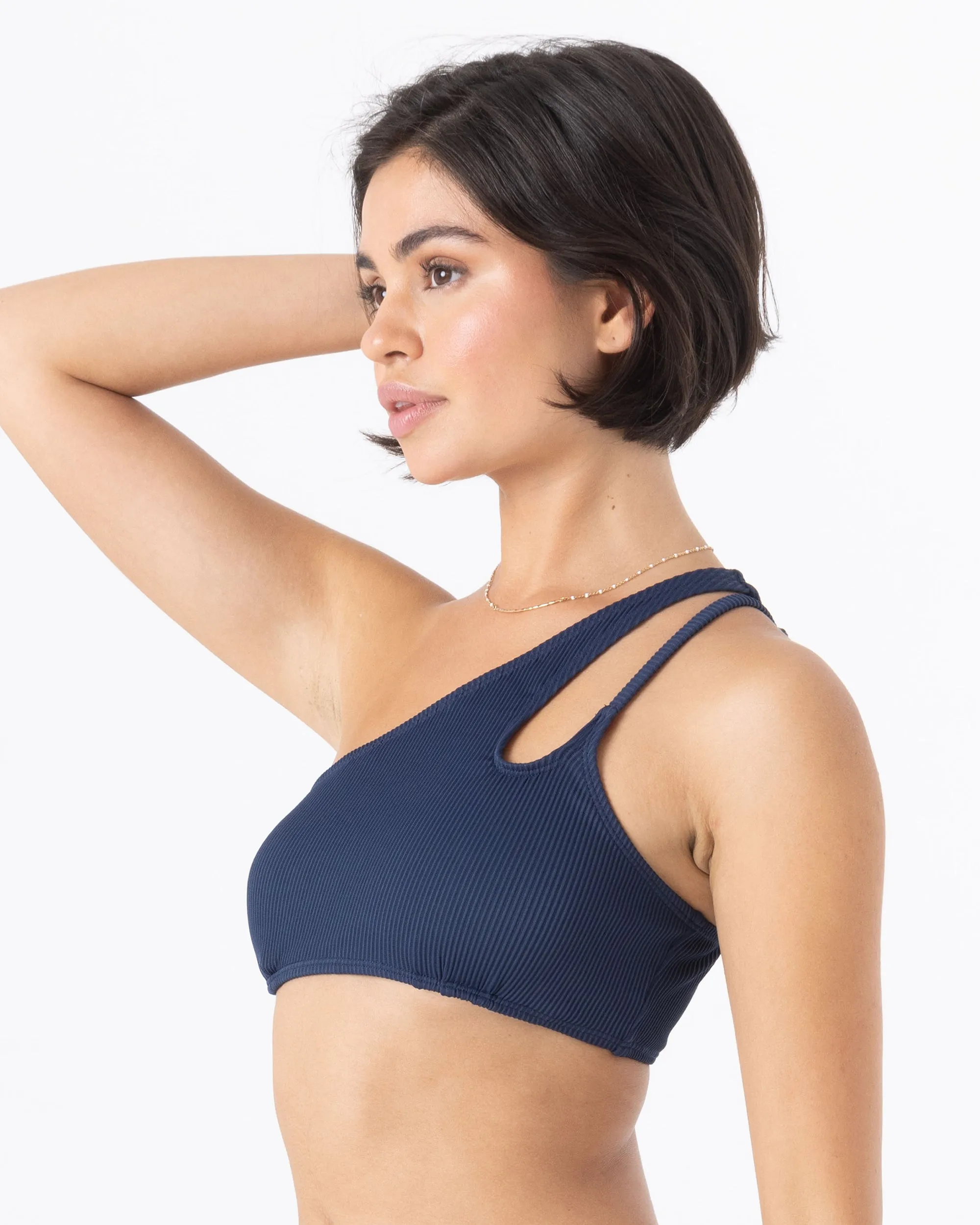 Rib Roxy Love Asymmetrical Bralette Bikini Top sold by Roxy product image thumbnail 3