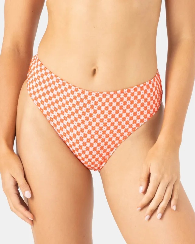 Flower Power Hipster Full Bikini Bottom made by Roxy