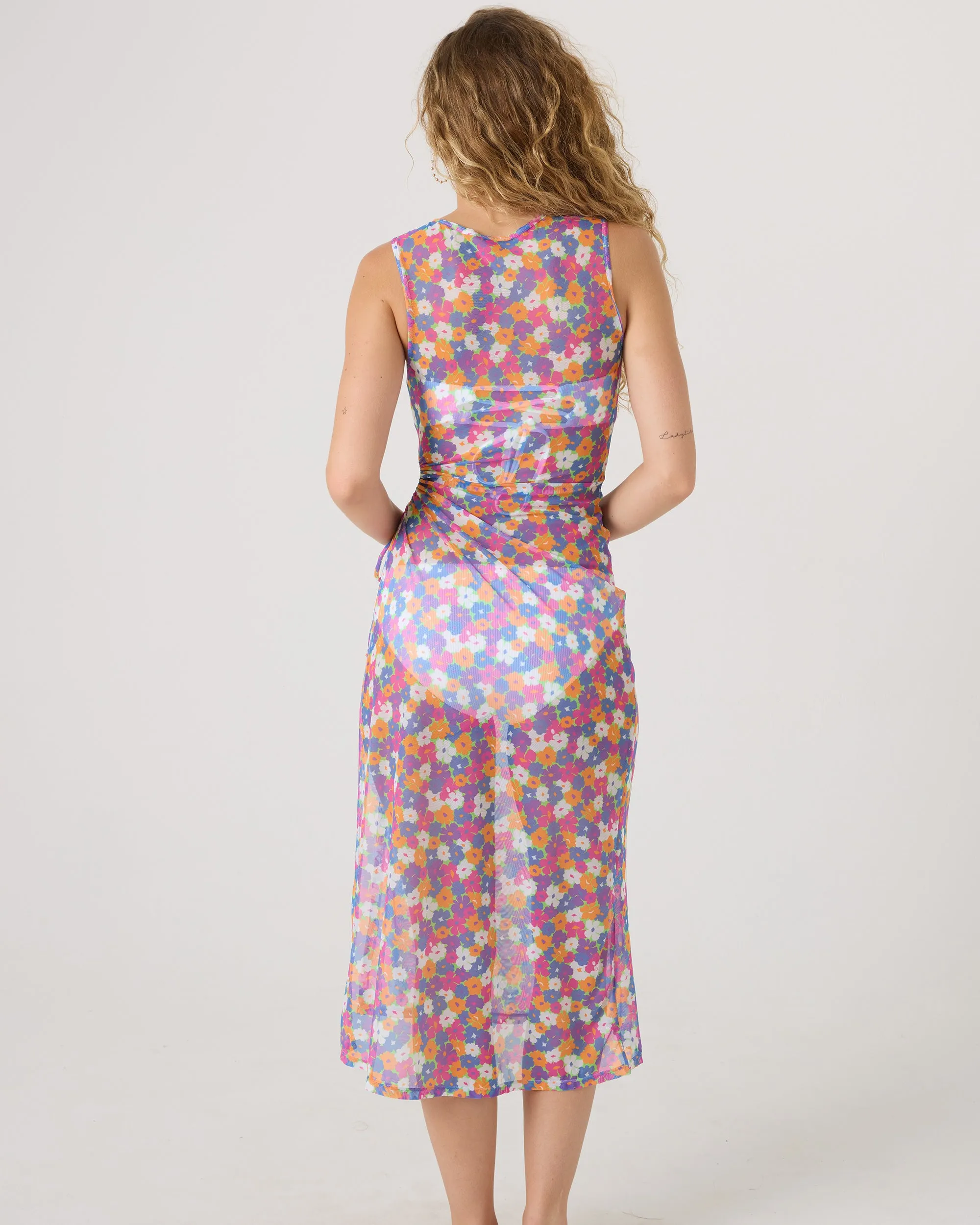 California Dreamin Mesh Cover Up Dress sold by Roxy product image thumbnail 2