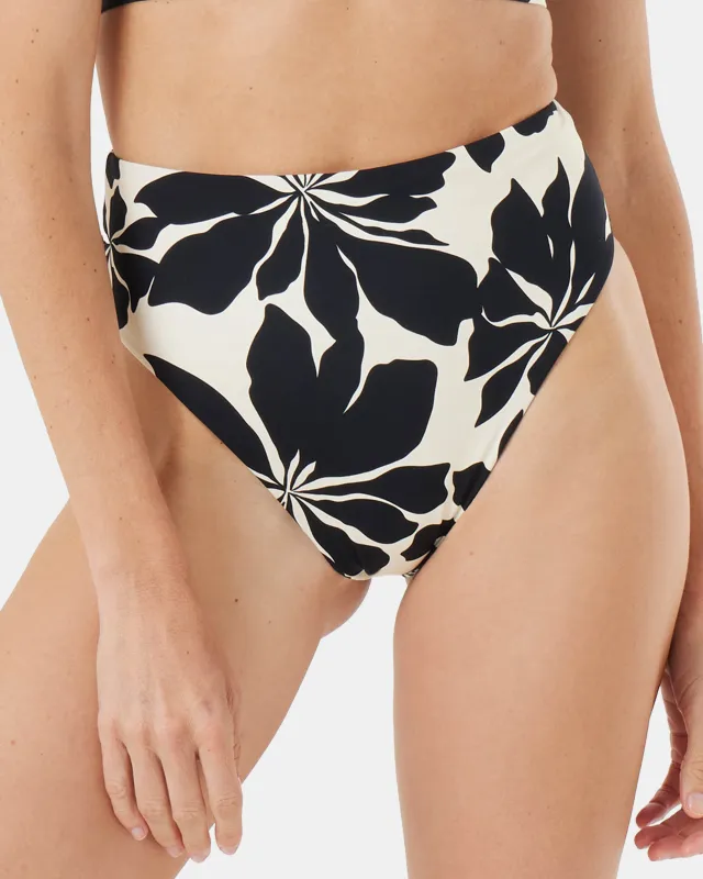 Hang Loose Reversible High Waist Moderate Bikini Bottom sold by Roxy