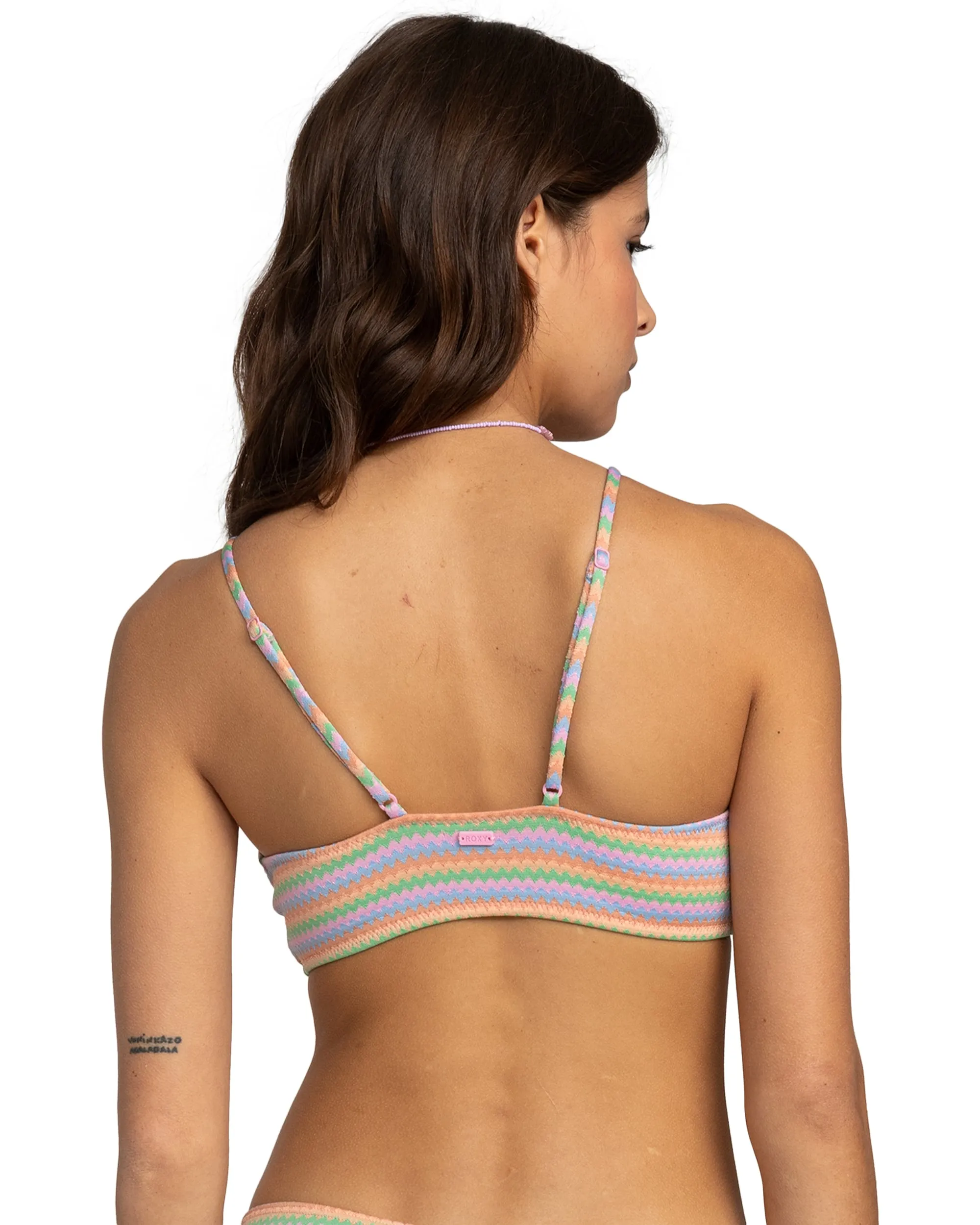 Wavy Stripe Bralette Bikini Top sold by Roxy product image thumbnail 2