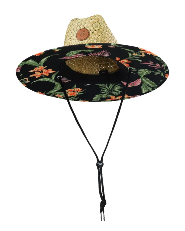 Pina To My Colada Straw Panama Hat sold by Roxy