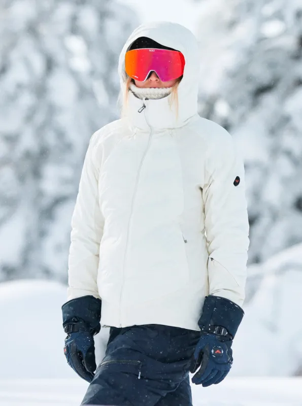 Dusk Warmlink® Technical Snow Jacket - Egret sold by Roxy