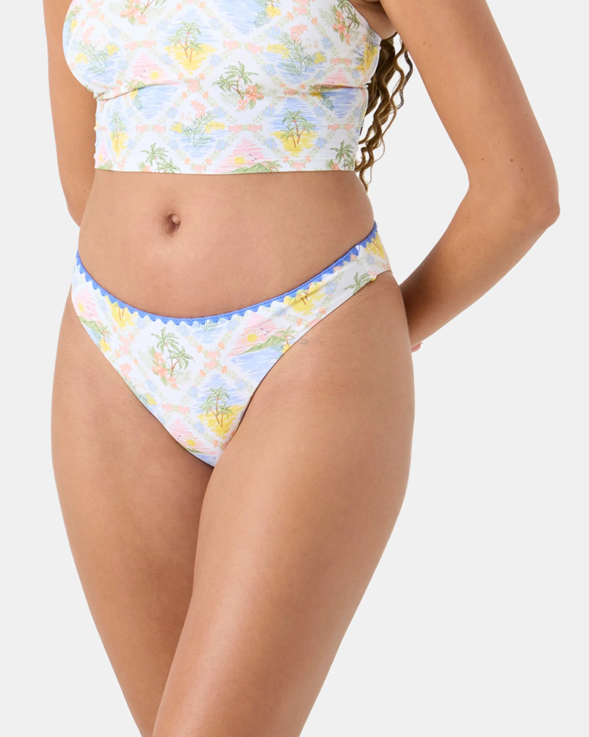 Catch My Drift Hipster Full Bikini Top sold by Roxy product image thumbnail 3