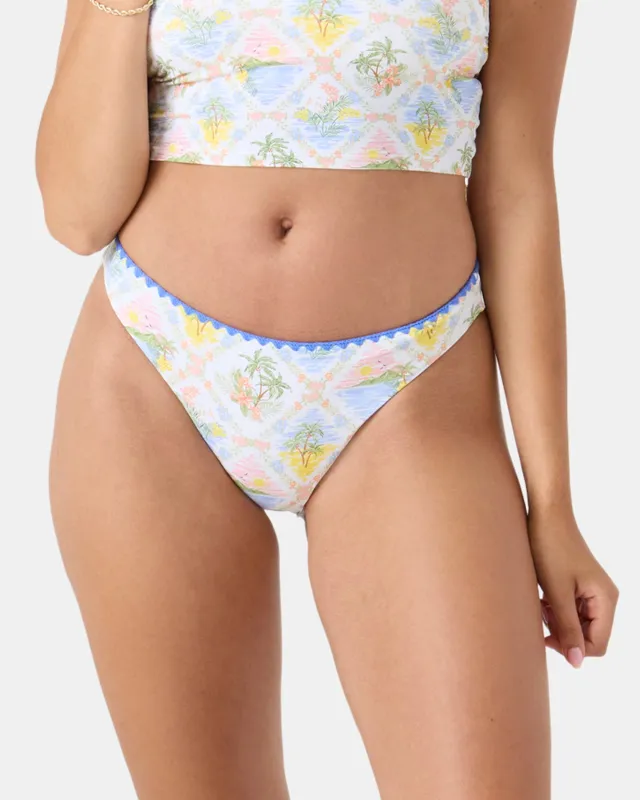 Catch My Drift Hipster Full Bikini Top sold by Roxy
