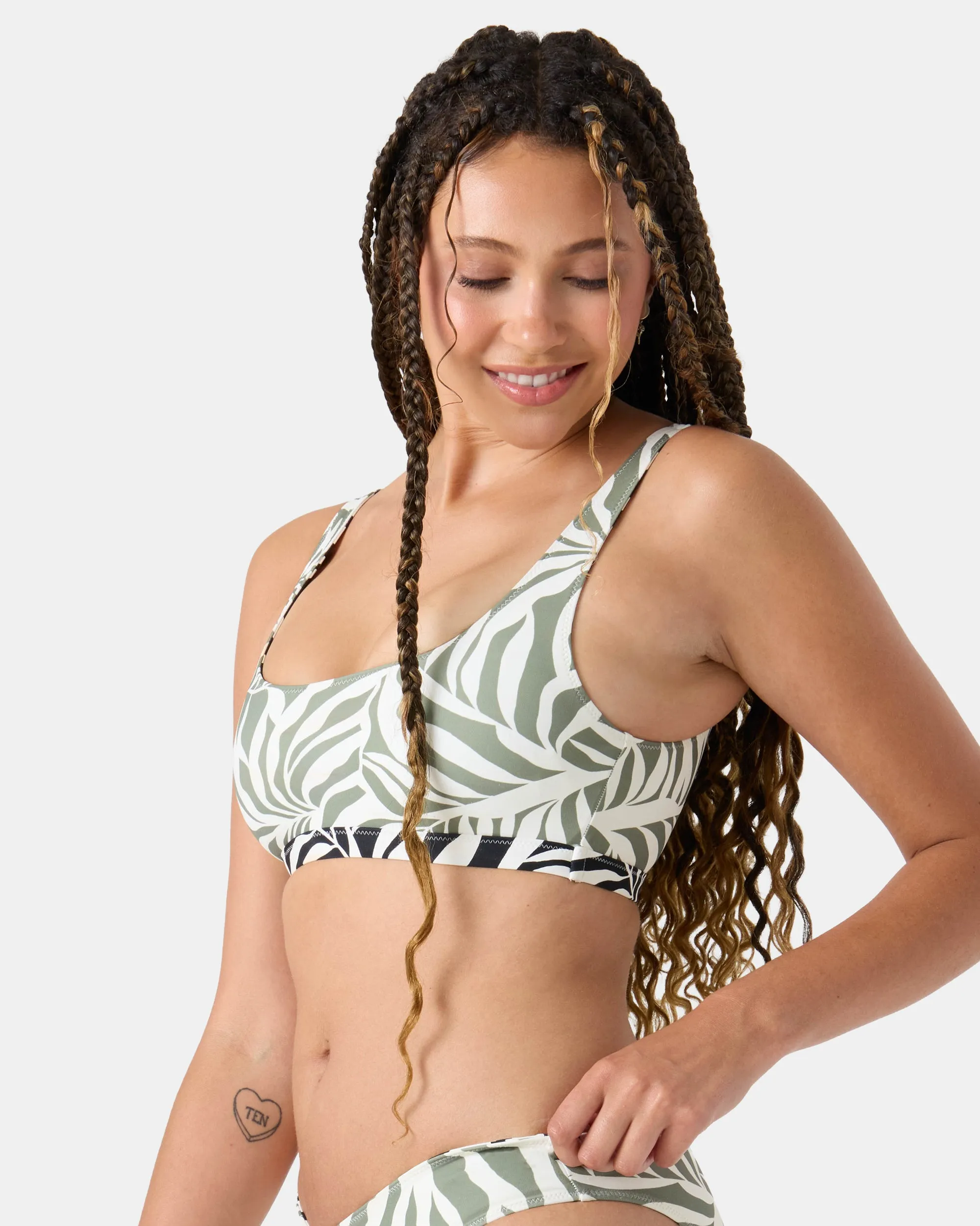 Surfer's Paradise Reversible Sport Bralette Bikini Top sold by Roxy product image thumbnail 5