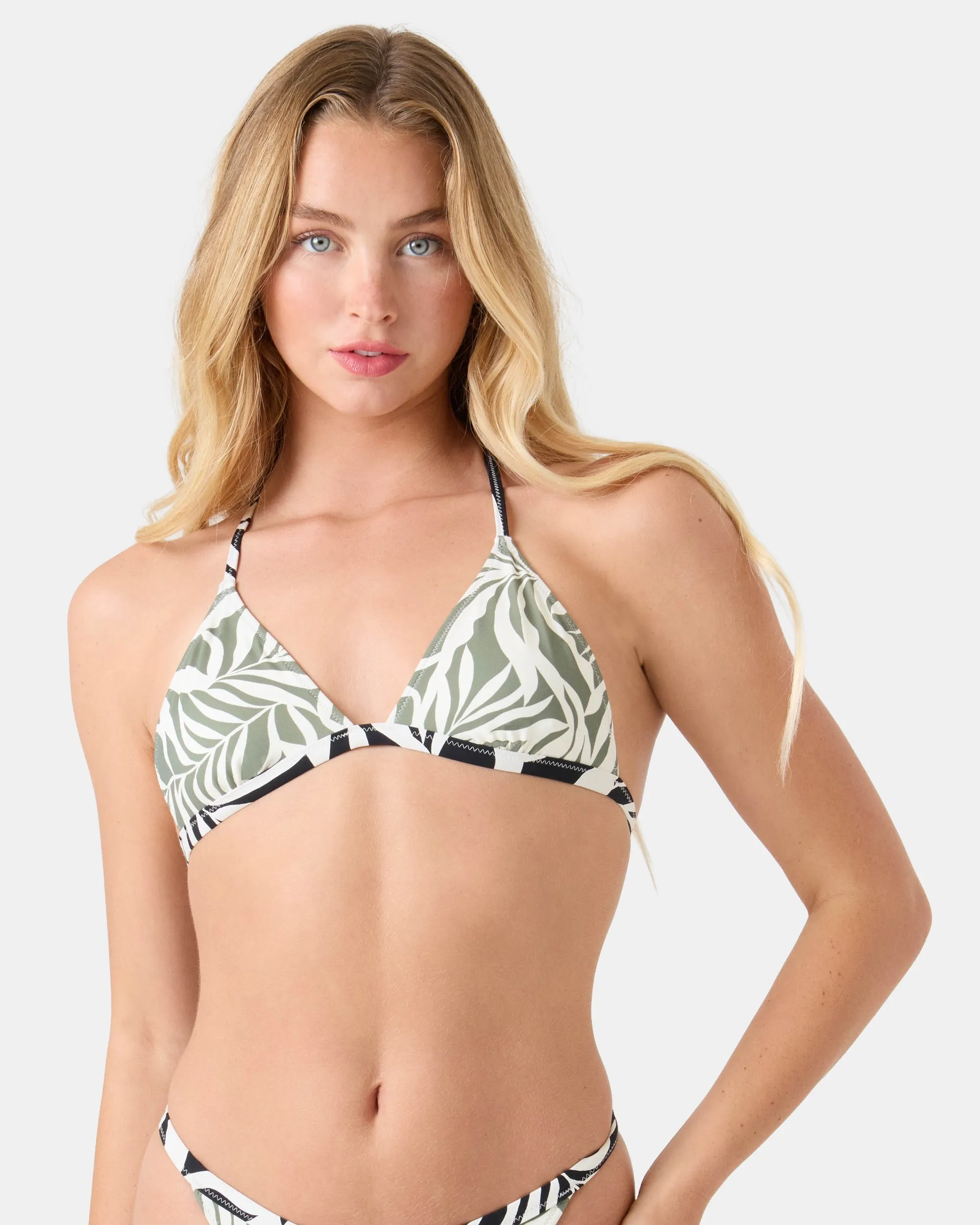Surfer's Paradise Reversible Fixed Triangle Bikini Top sold by Roxy product image thumbnail 3