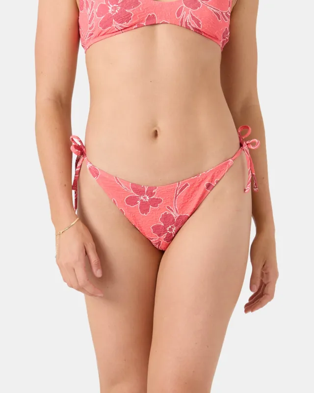 Garden Twirl Tie Side Cheeky Bikini Bottom sold by Roxy