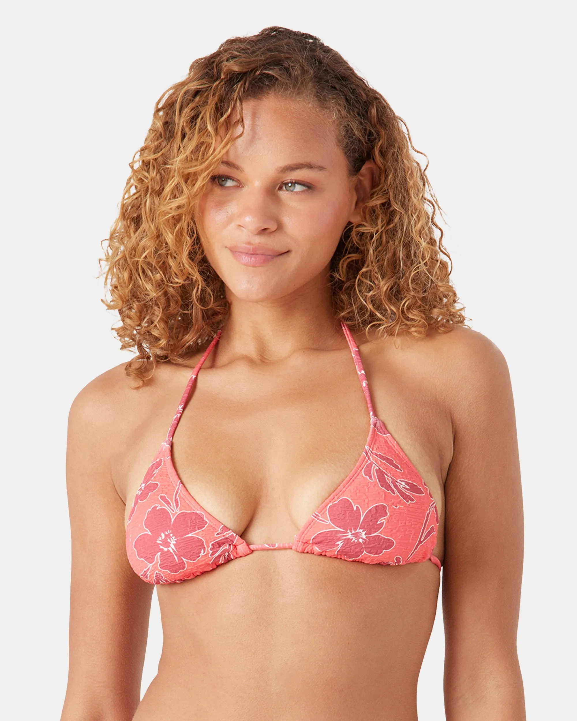Garden Twirl Tiki Triangle Bikini Top sold by Roxy product image thumbnail 3