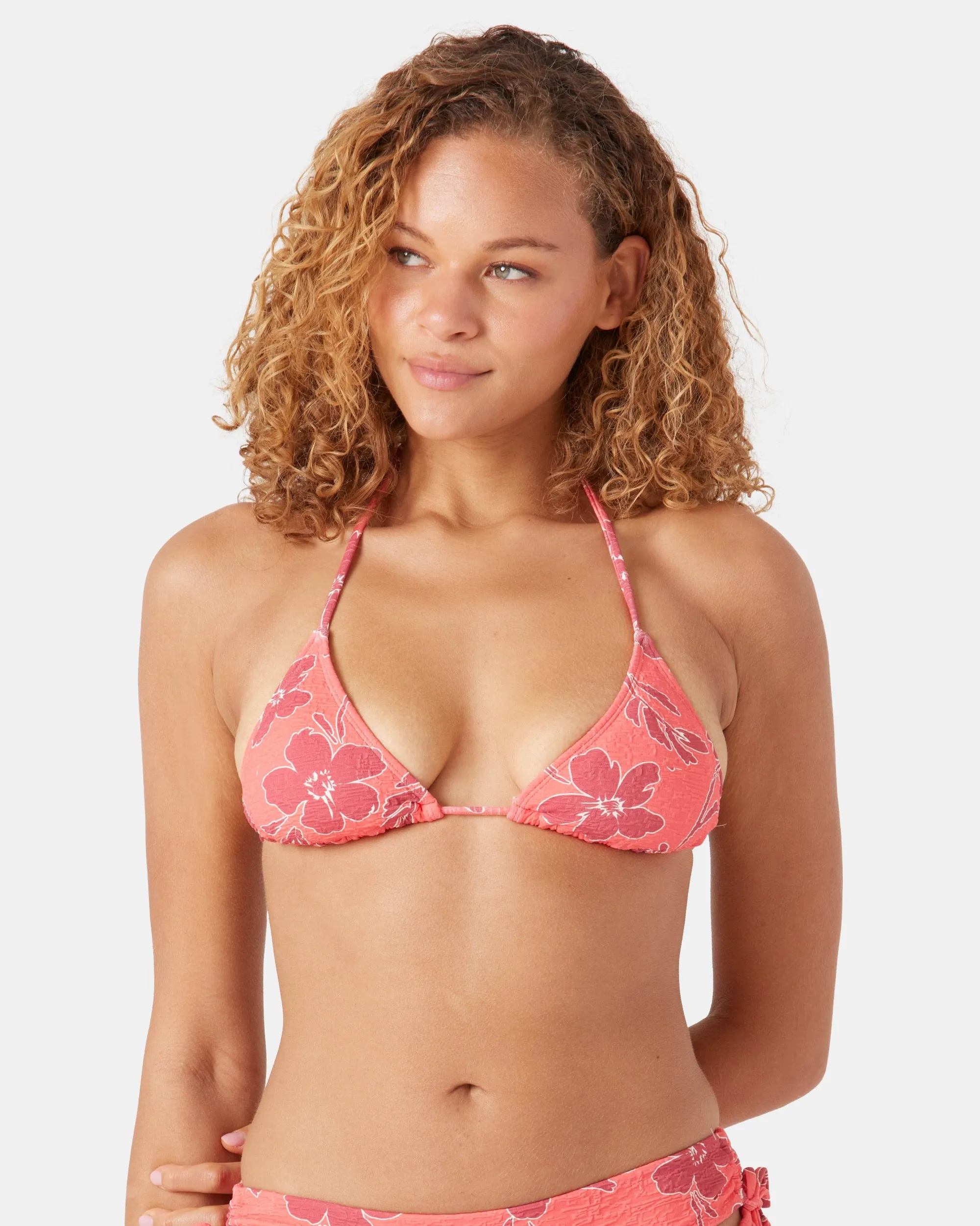 Garden Twirl Tiki Triangle Bikini Top sold by Roxy product image thumbnail 4