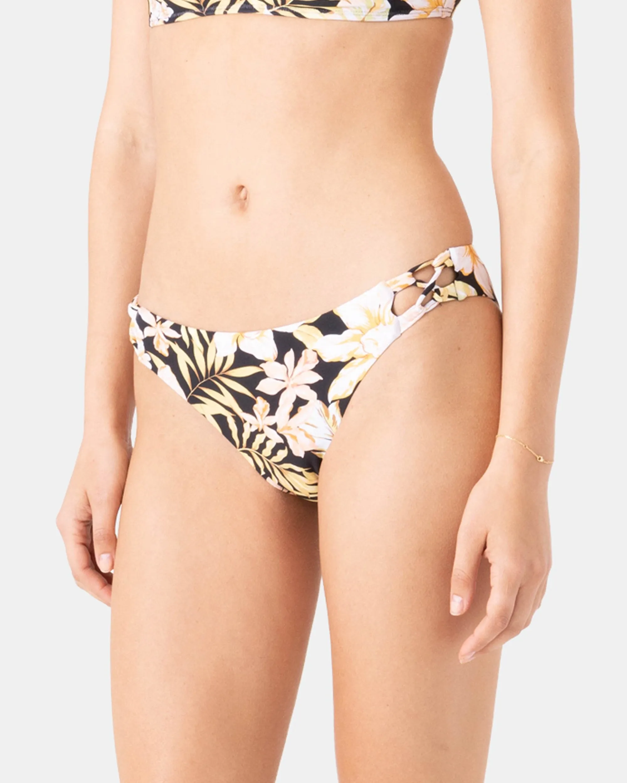 Tropical Hipster Lace Side Full Bikini Bottom sold by Roxy product image thumbnail 3