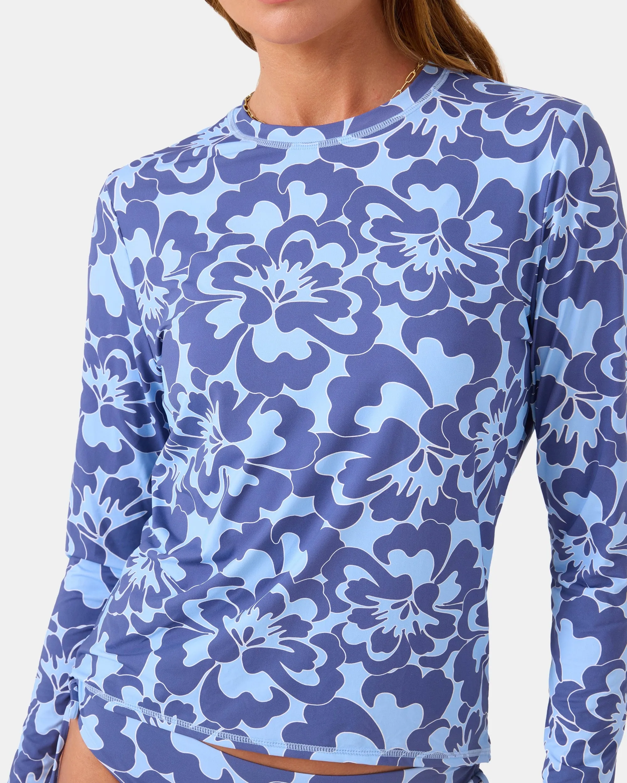 Tropic Drift Sea Skippin Long Sleeve Rashguard sold by Roxy product image thumbnail 3