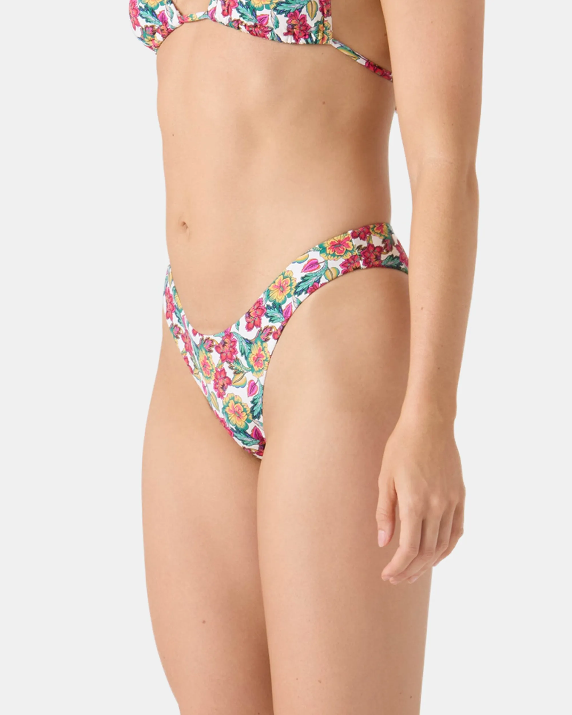Beach Blossom Scoop Cheeky Bikini Bottom sold by Roxy product image thumbnail 3