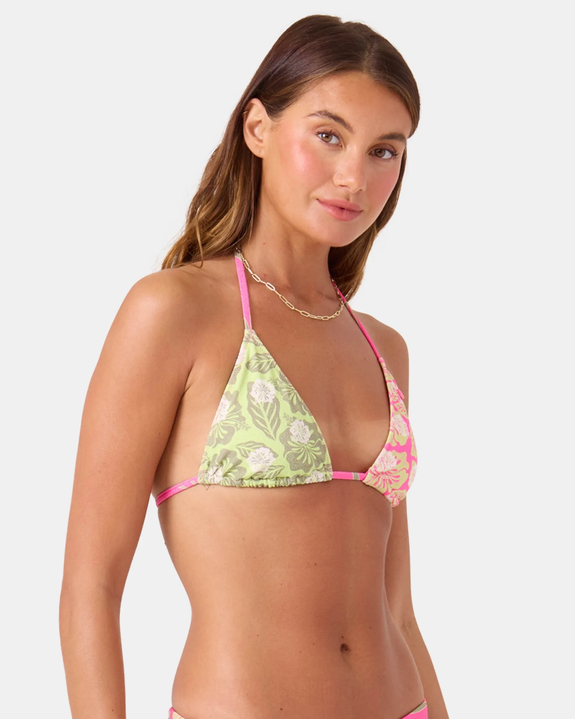 Stay Wild Tiki Triangle Bikini Top sold by Roxy product image thumbnail 3
