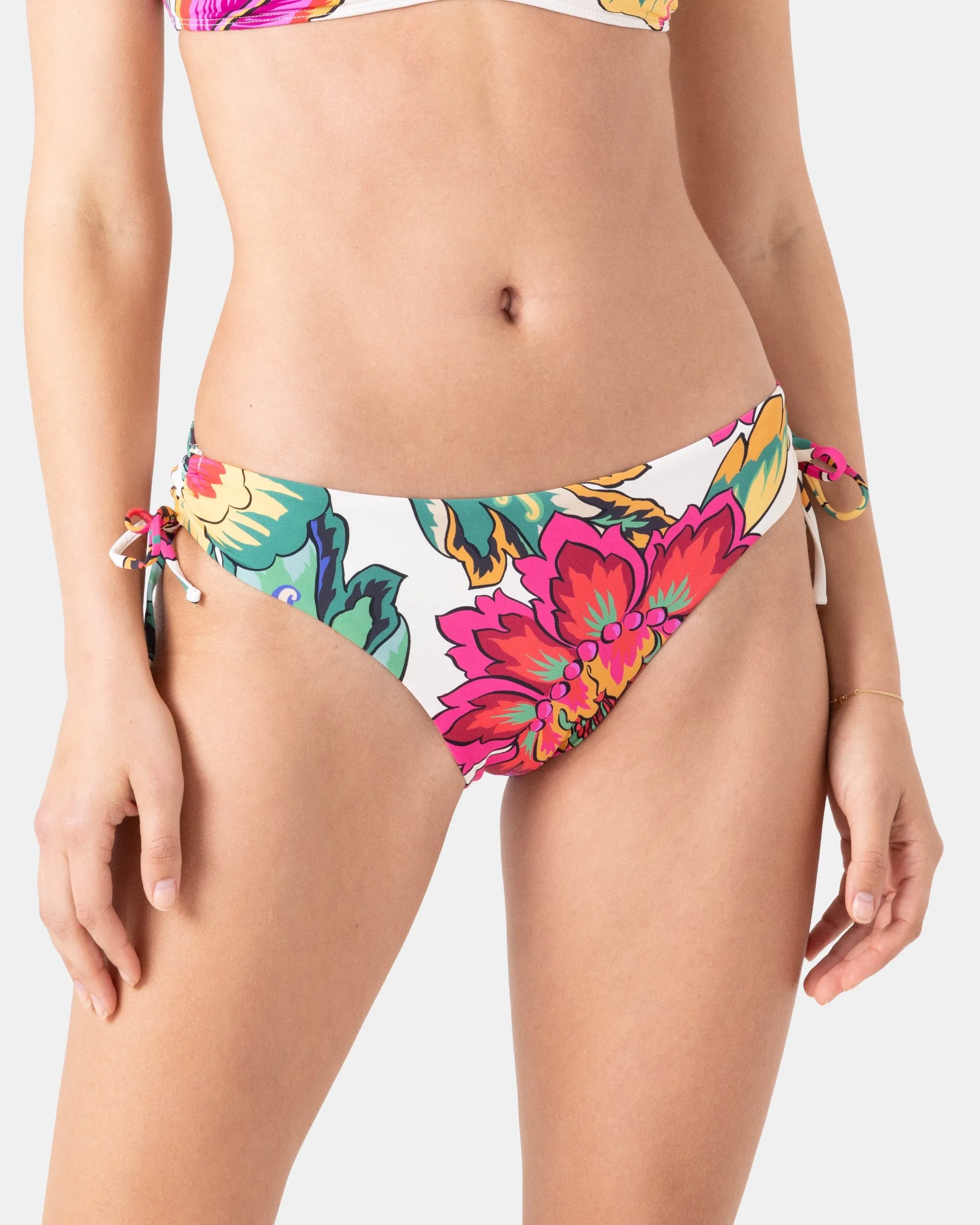 Beach Blossom Lace Side Full Bikini Bottom sold by Roxy