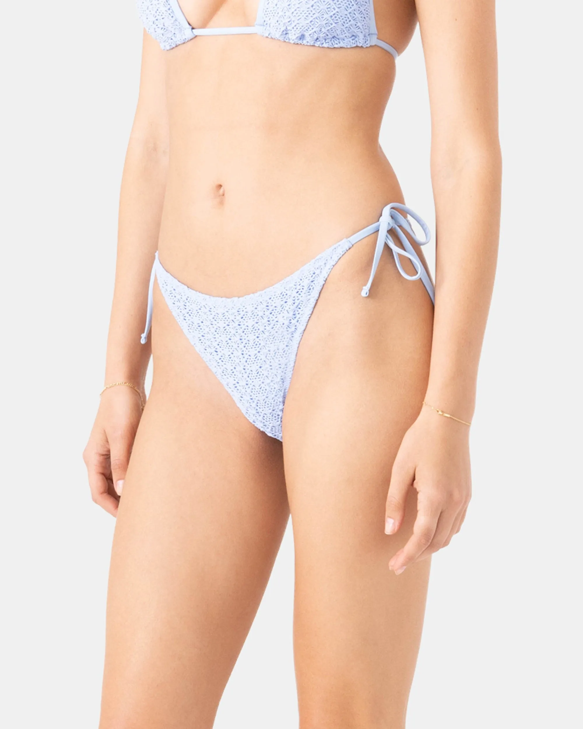 Crochet Tie Side Cheeky Bikini Bottom sold by Roxy product image thumbnail 5
