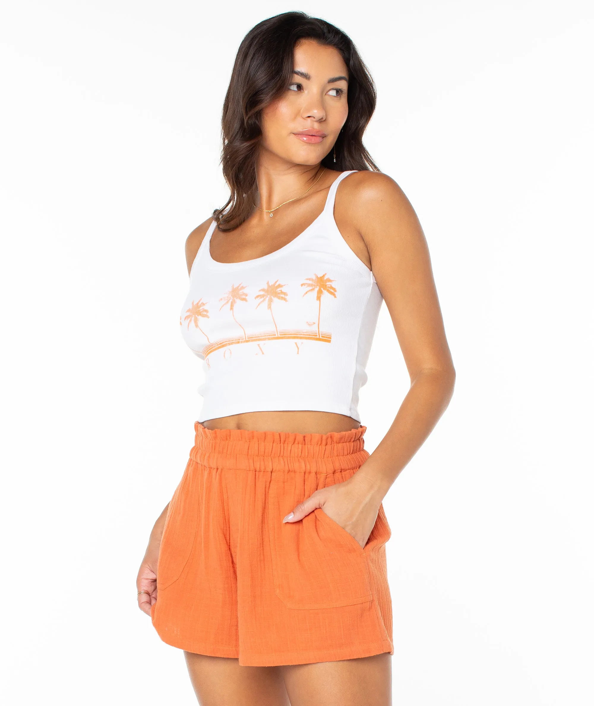 Five Palm Stripe Tee sold by Roxy product image thumbnail 2