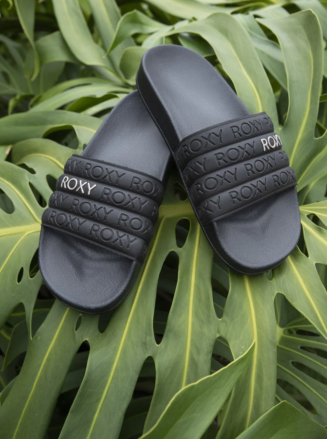 Slippy Water-Friendly Sandals - Black/M Gold sold by Roxy product image thumbnail 3