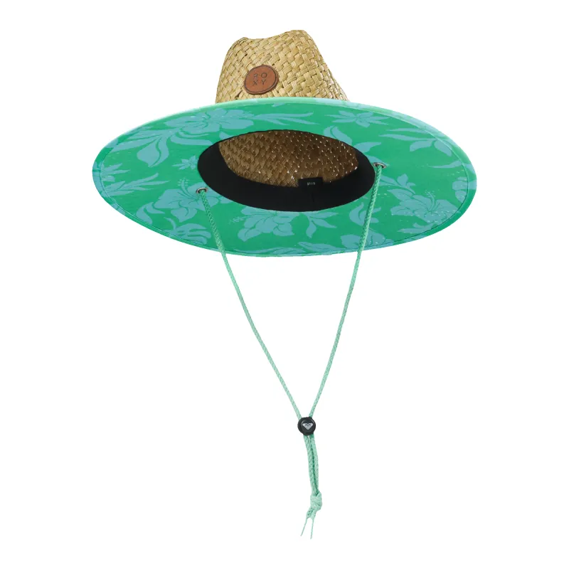 Pina To My Colada Straw Panama Hat sold by Roxy