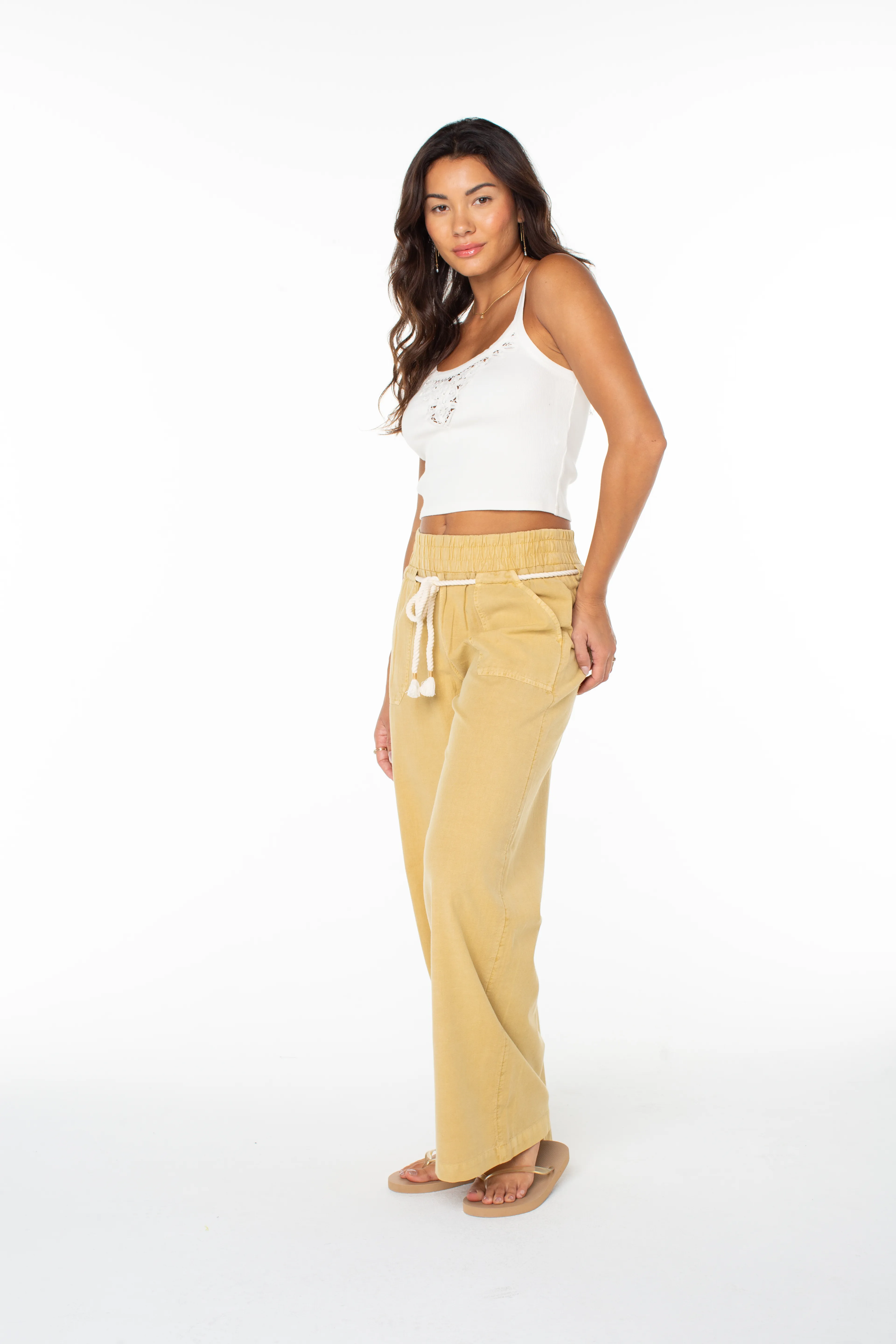 Paddle On Pant Solid Pant sold by Roxy product image thumbnail 2