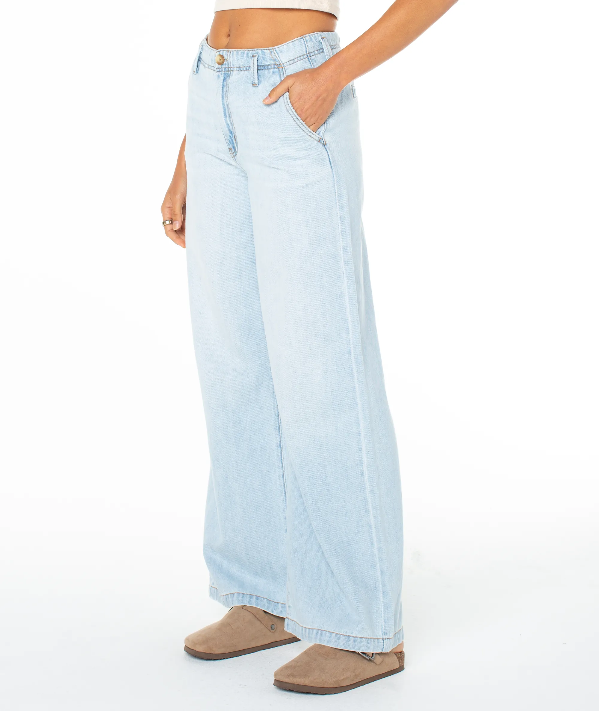 Kalani 2 Denim Pant sold by Roxy product image thumbnail 4