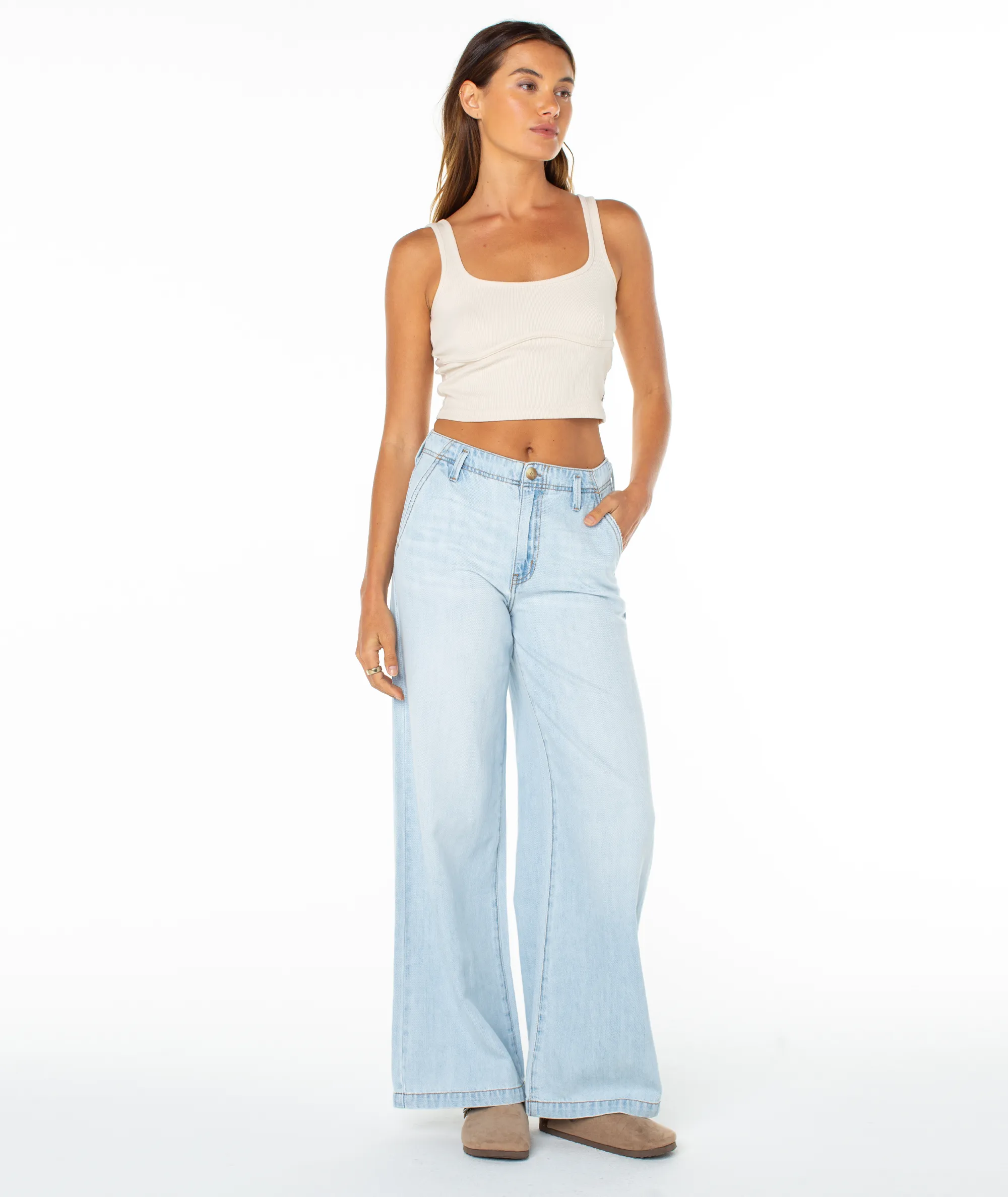 Kalani 2 Denim Pant sold by Roxy product image thumbnail 2