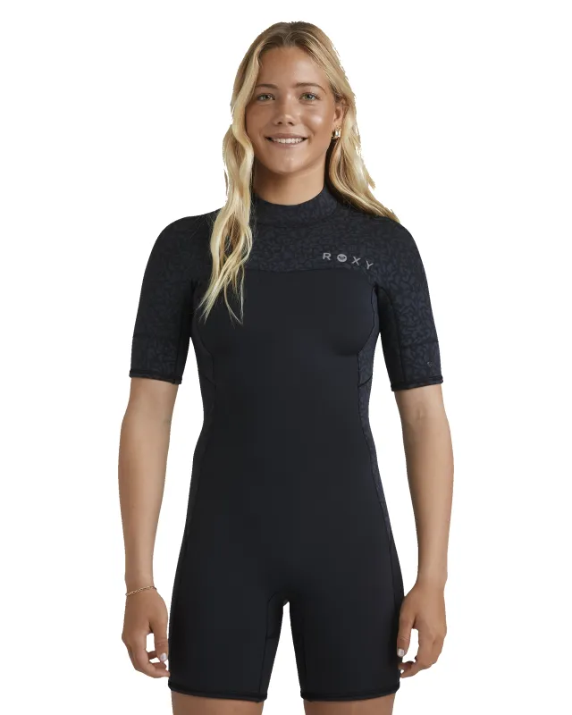 2mm Swell Natural Back Zip Short Sleeve Wetsuit sold by Roxy