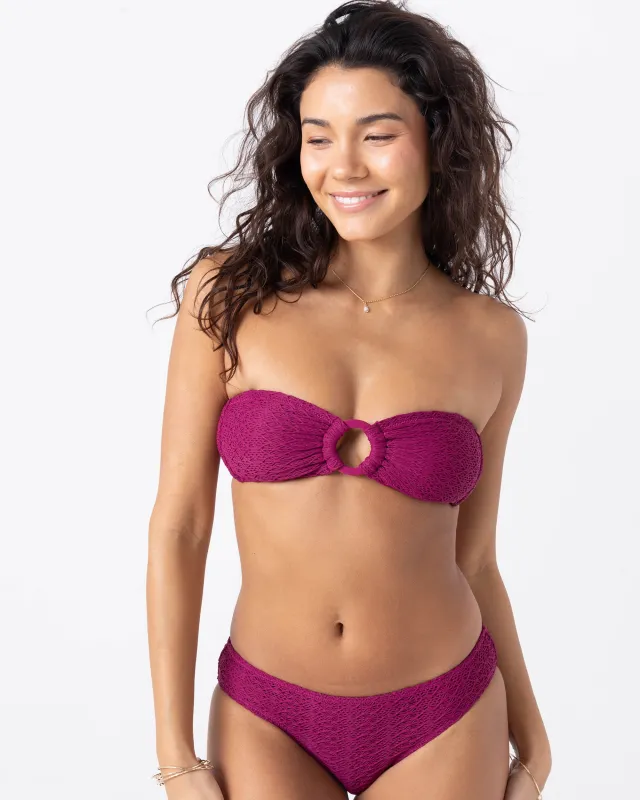 Crochet Hipster Full Bikini Bottom sold by Roxy