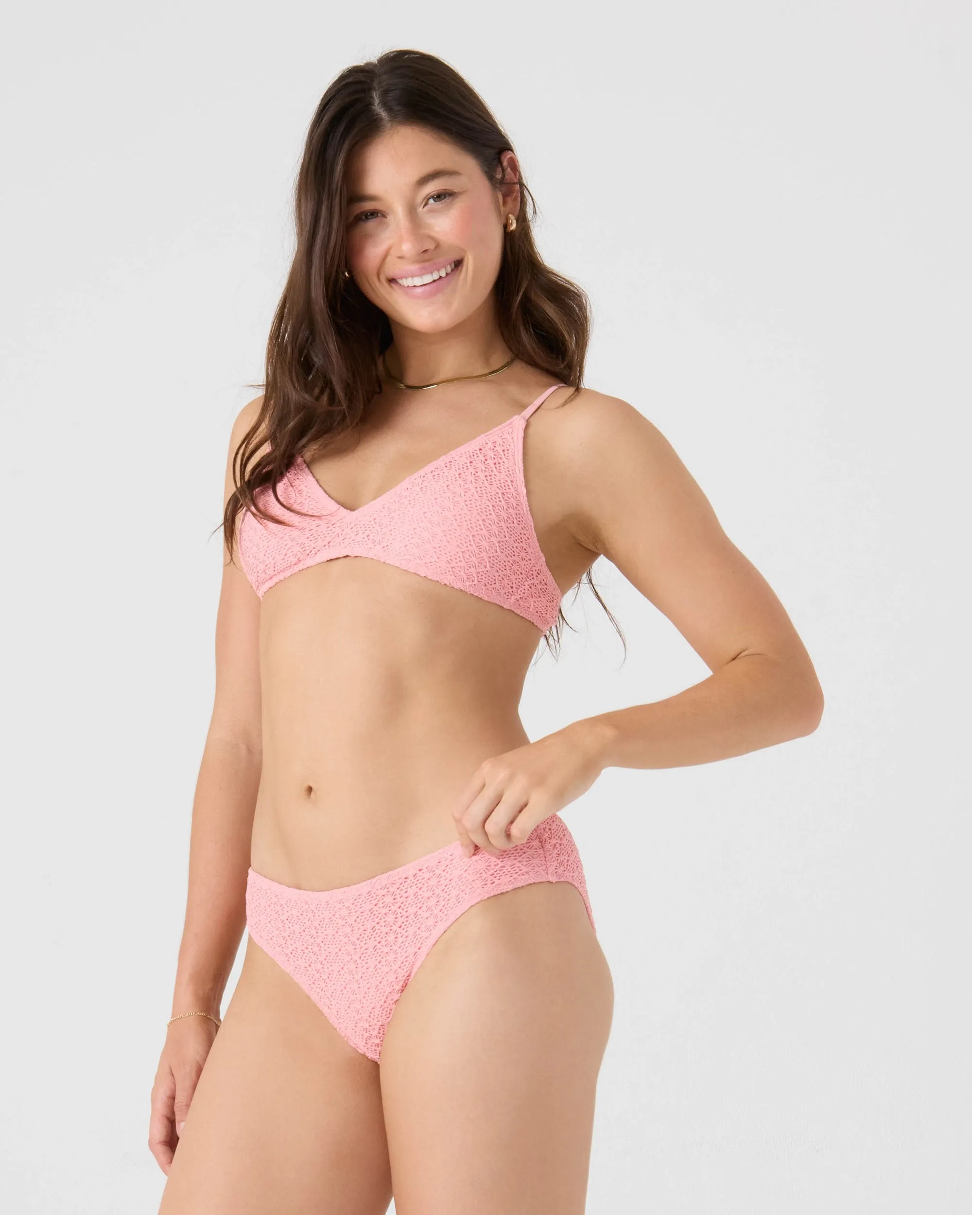 Crochet Hipster Full Bikini Bottom sold by Roxy product image thumbnail 3