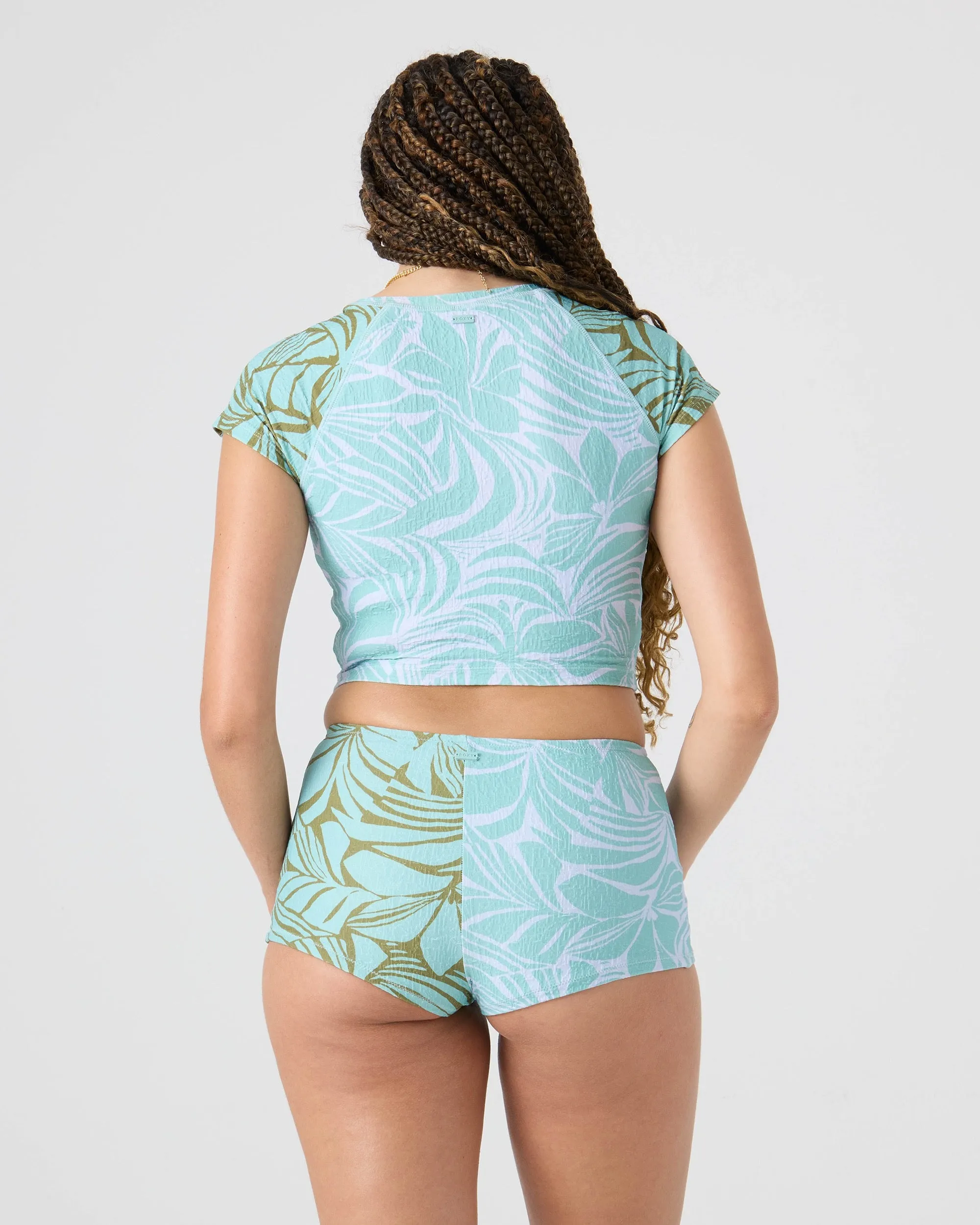 Sea Bloom Crop Rashguard sold by Roxy product image thumbnail 3