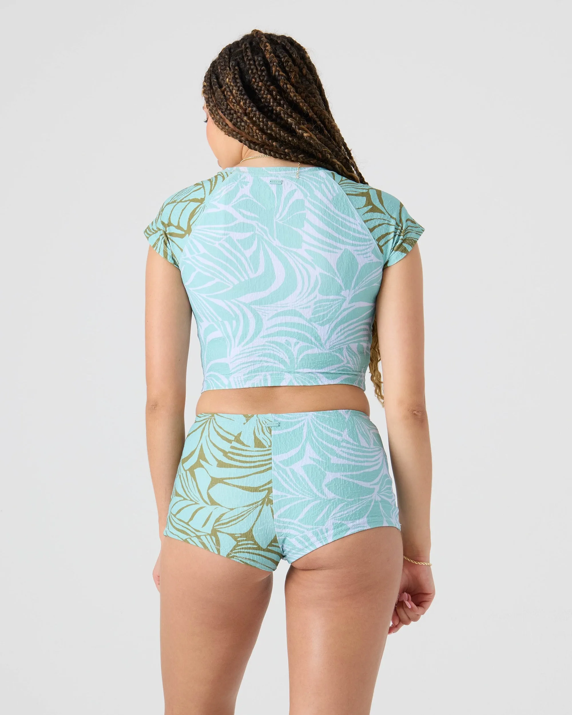 Sea Bloom Crop Rashguard sold by Roxy product image thumbnail 4