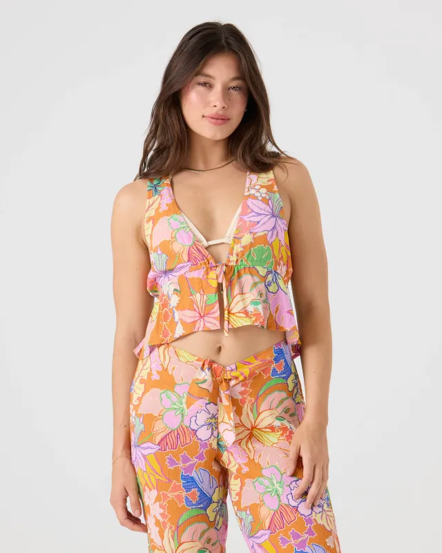 Lei It On Me Cover Up Top made by Roxy