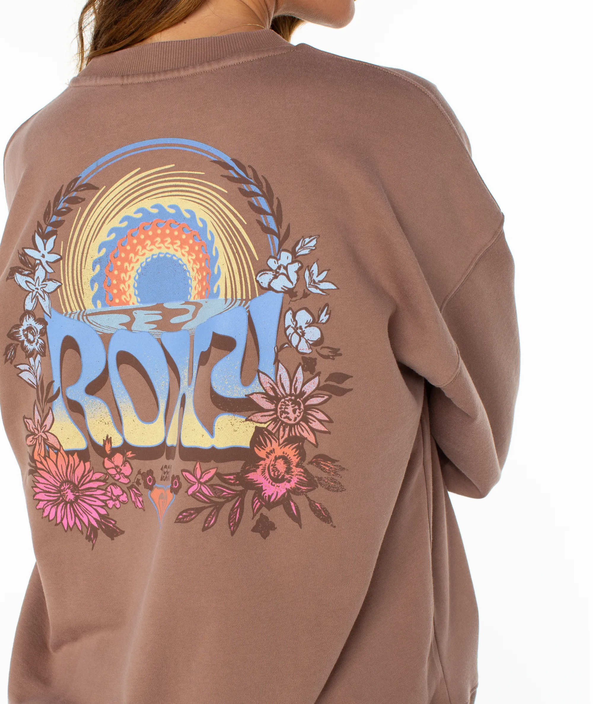 Lineup Oversized Crew sold by Roxy product image thumbnail 3