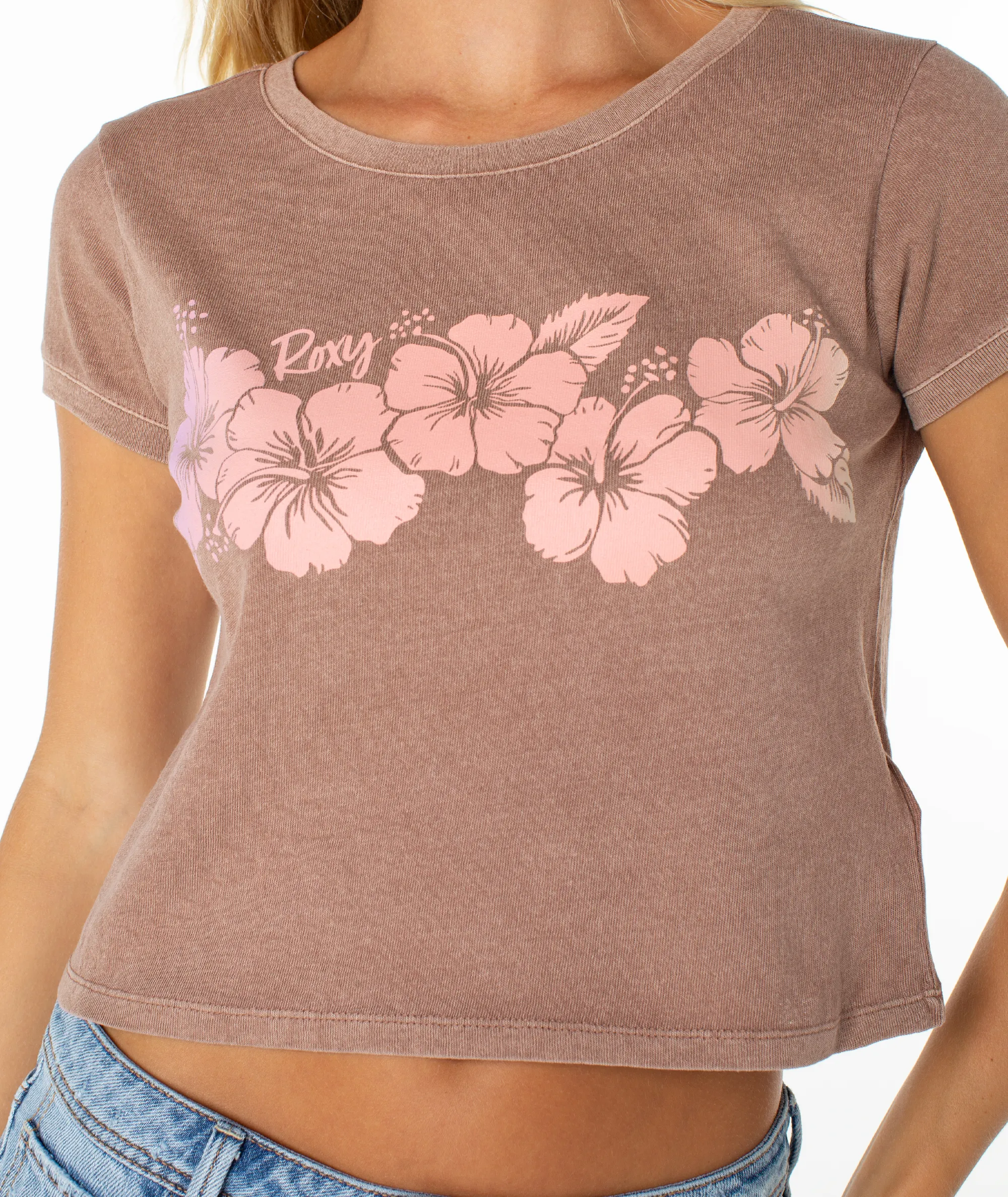 Hibiscus Row Tee sold by Roxy product image thumbnail 4