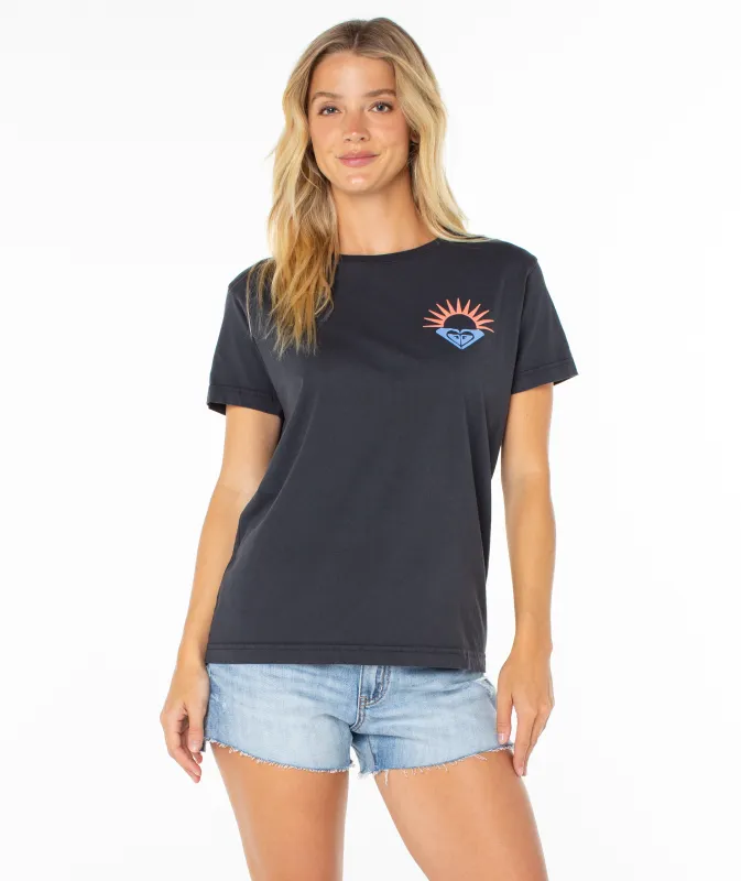 Surrounded By Sunshine Tee made by Roxy