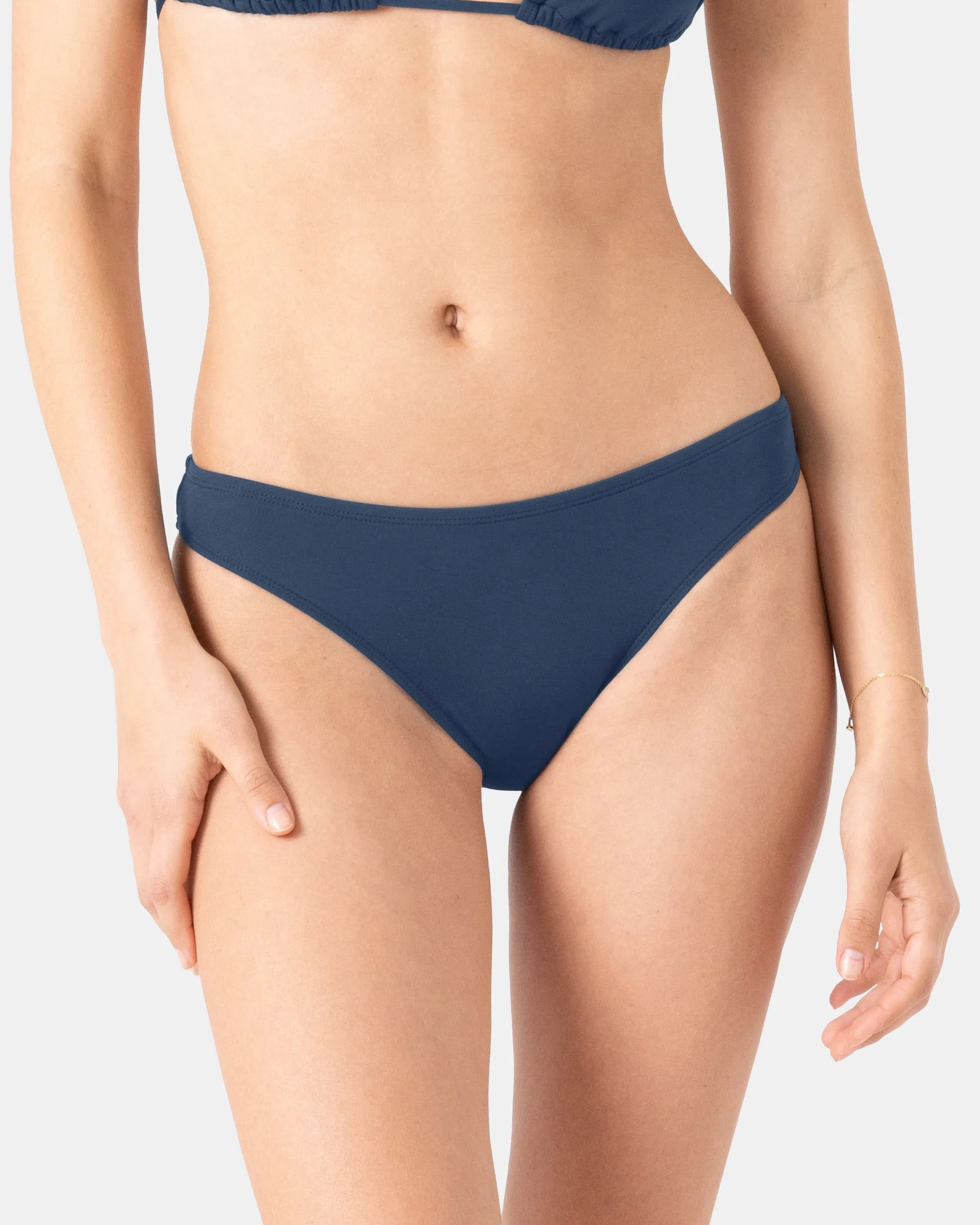 SD Beach Classics Hipster Moderate Bikini Bottom sold by Roxy